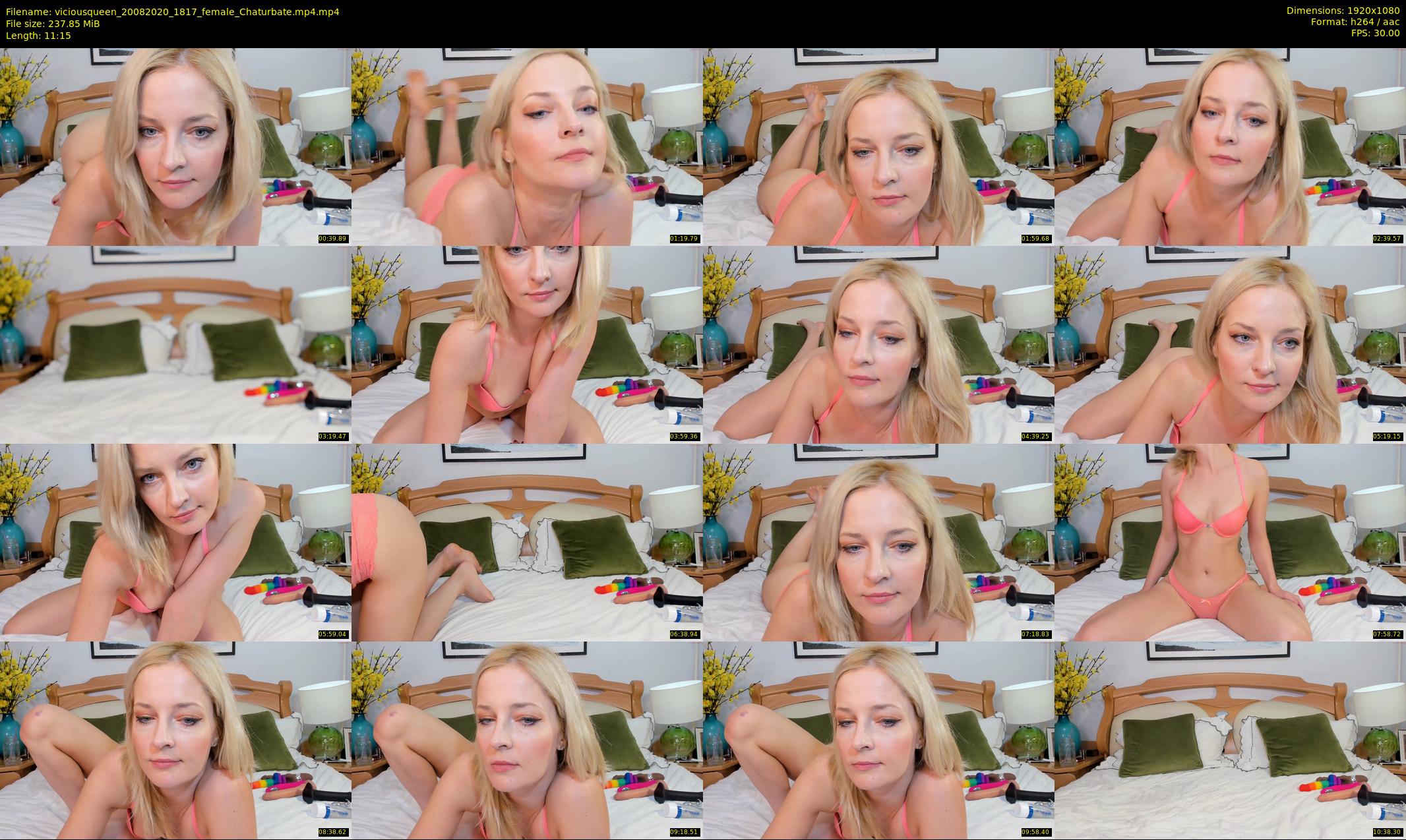viciousqueen — 12 minute Chaturbate female cam show recording, 1080p, Aug 20, 2020