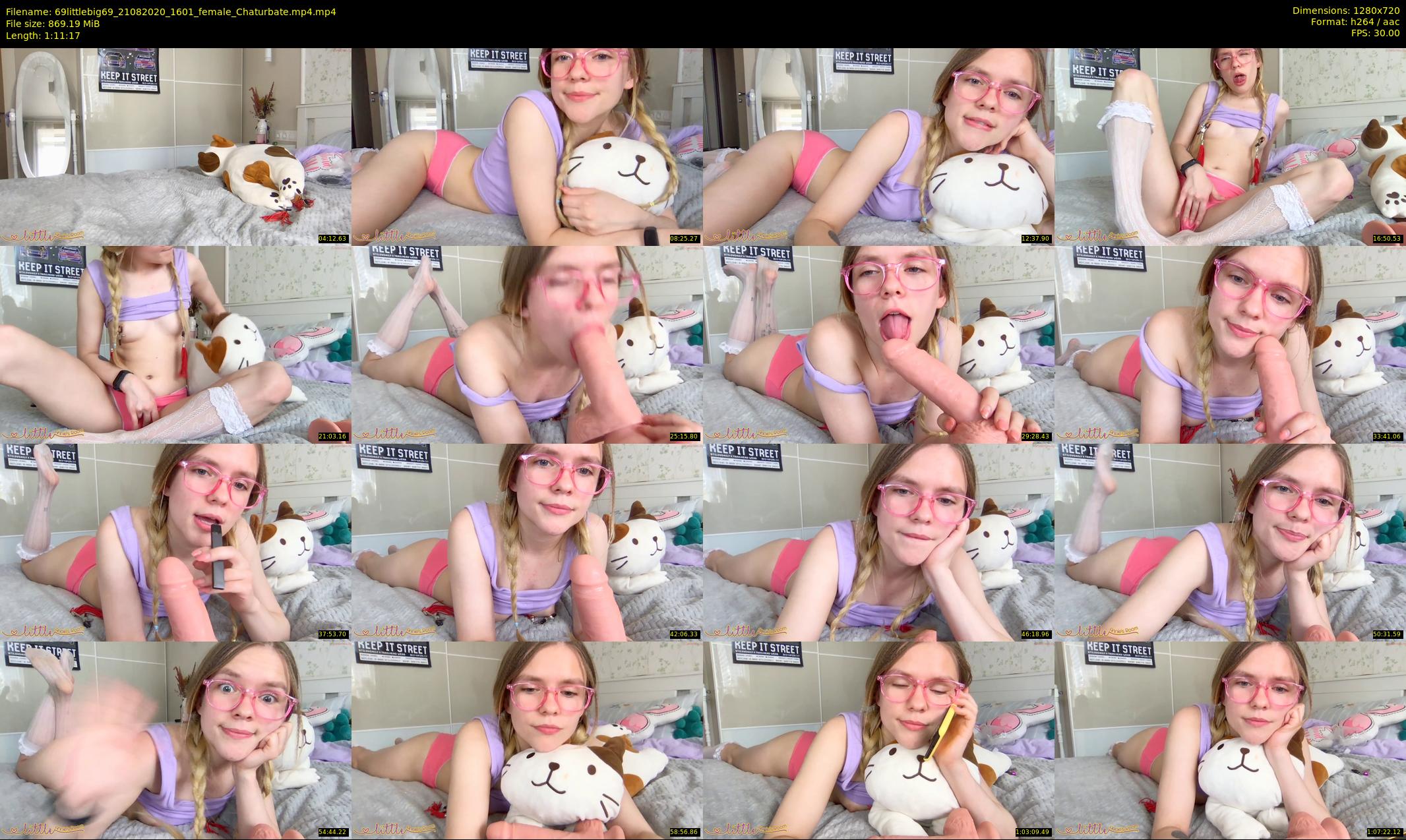 69littlebig69 — 72 minute Chaturbate couple cam show recording, 720p, Aug 21, 2020