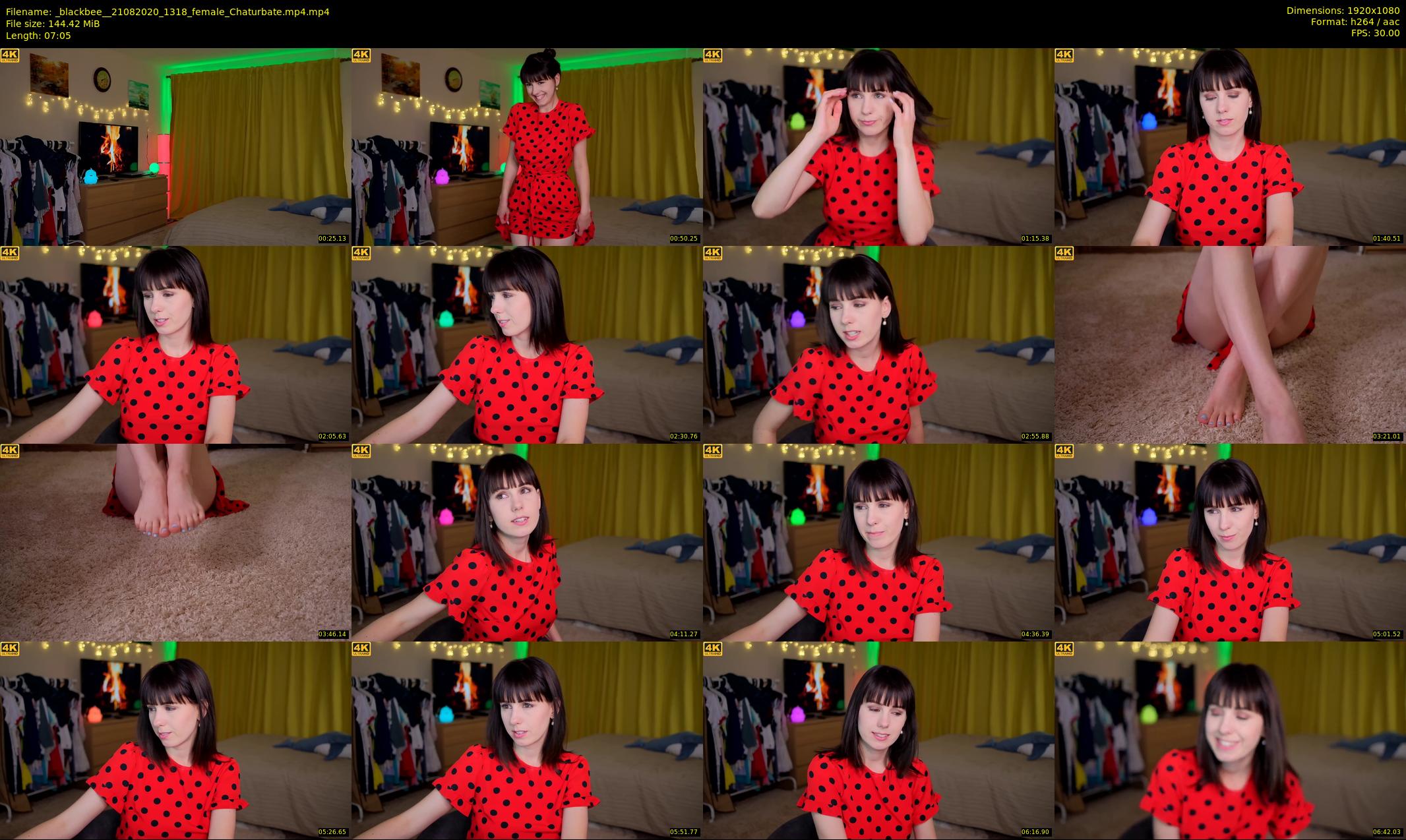 _blackbee_ — 8 minute Chaturbate female cam show recording, 1080p, Aug 21, 2020