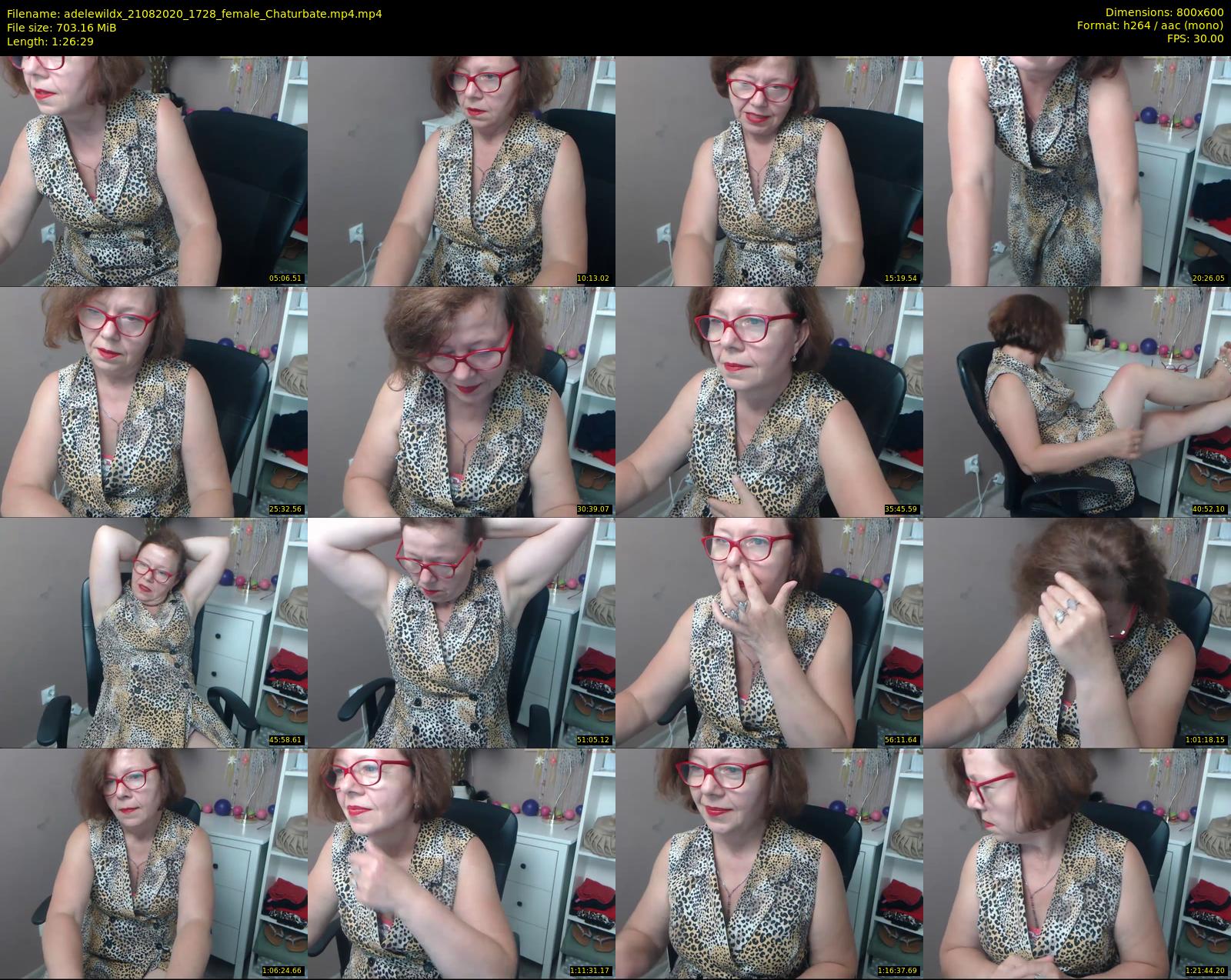 adelewildx — 87 minute Chaturbate female cam show recording, 480p, Aug 21, 2020
