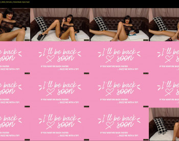 adonamazzara — 61 minute Chaturbate female cam show recording, 720p, Aug 22, 2020