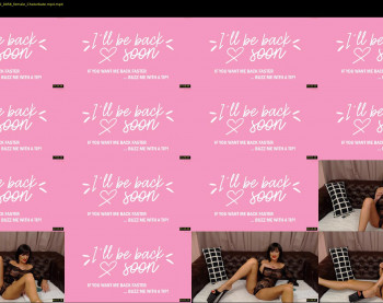 adonamazzara — 61 minute Chaturbate female cam show recording, 720p, Aug 22, 2020