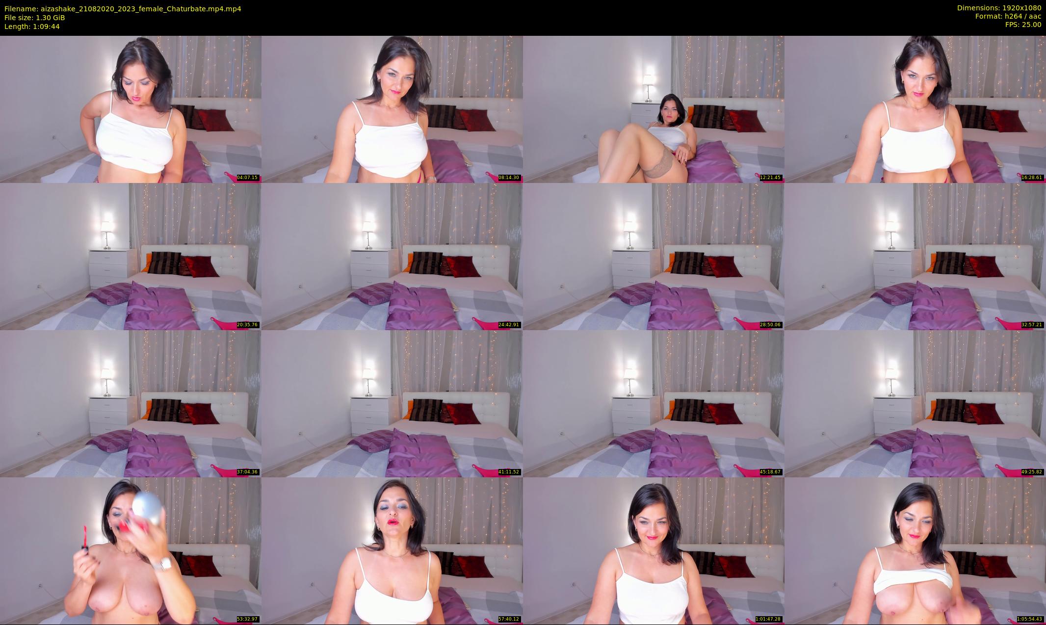 aizashake — 70 minute Chaturbate female cam show recording, 1080p, Aug 21, 2020