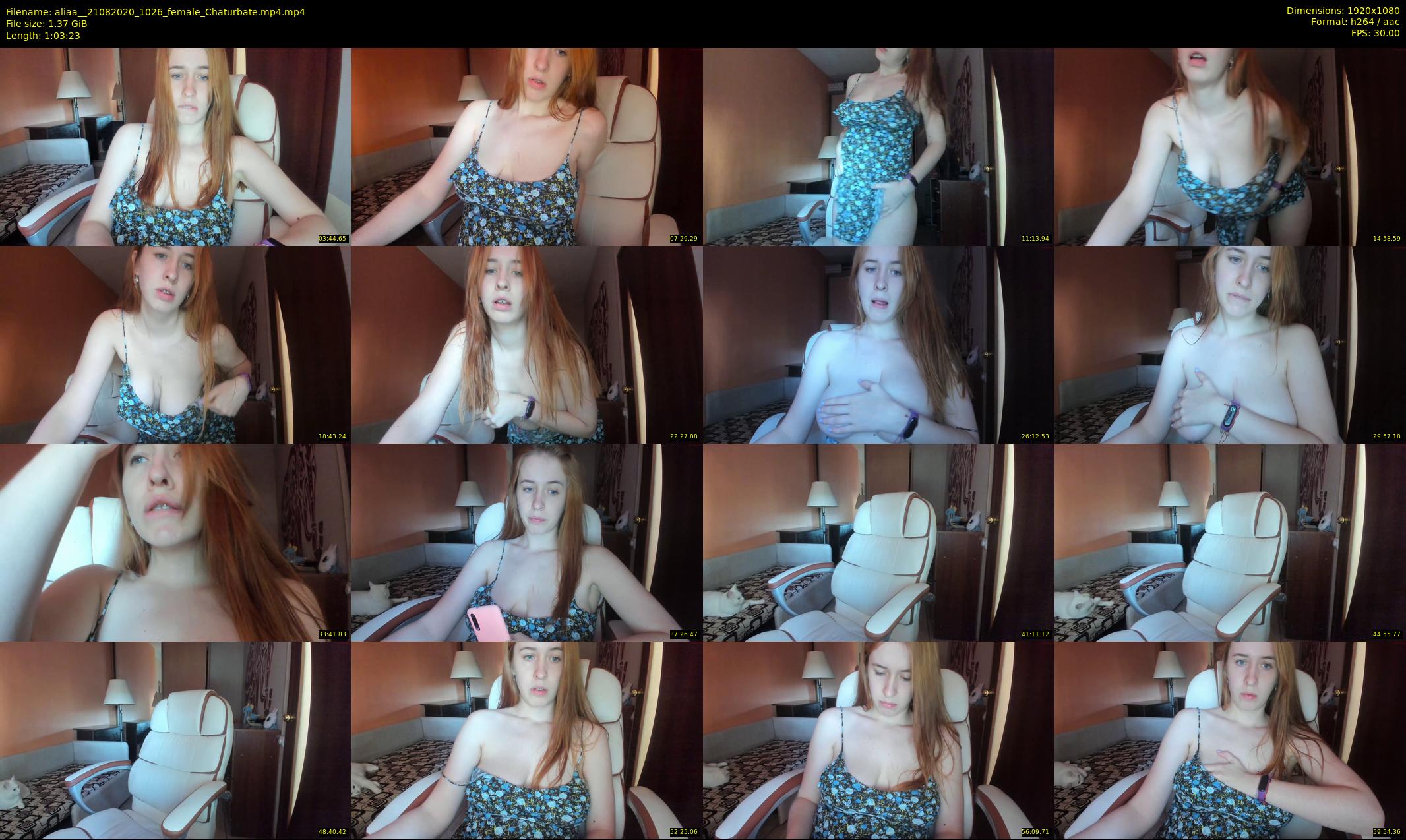 aliaa_ — 64 minute Chaturbate female cam show recording, 1080p, Aug 21, 2020