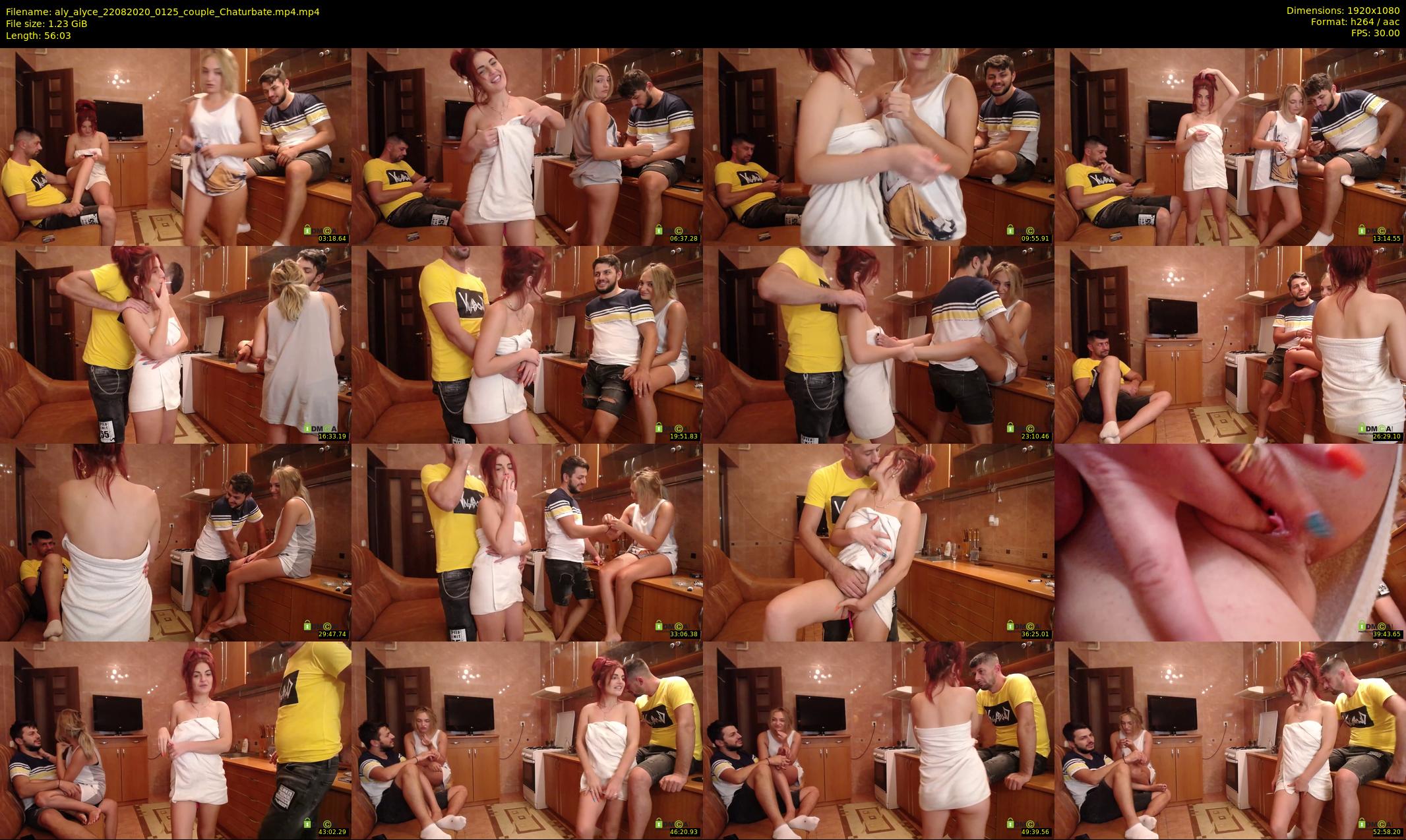aly_alyce — 57 minute Chaturbate female cam show recording, 1080p, Aug 22, 2020