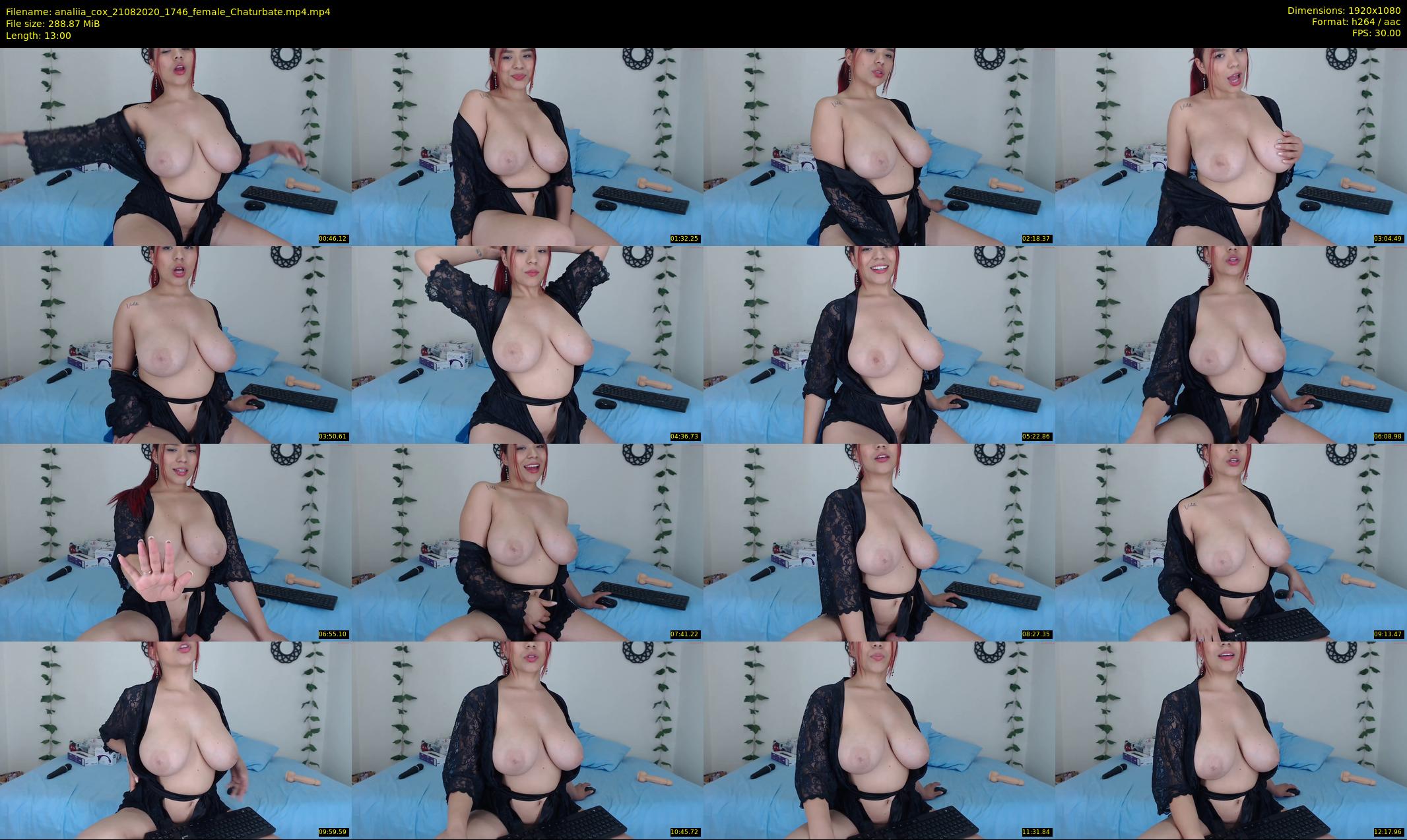 analiia_cox — 13 minute Chaturbate female cam show recording, 1080p, Aug 21, 2020