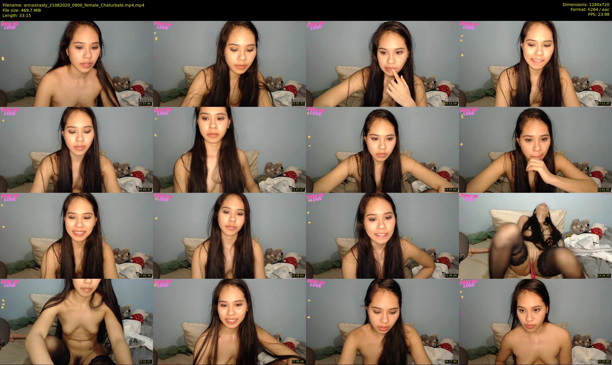 annaxnasty — 34 minute Chaturbate female cam show recording, 720p, Aug 21, 2020
