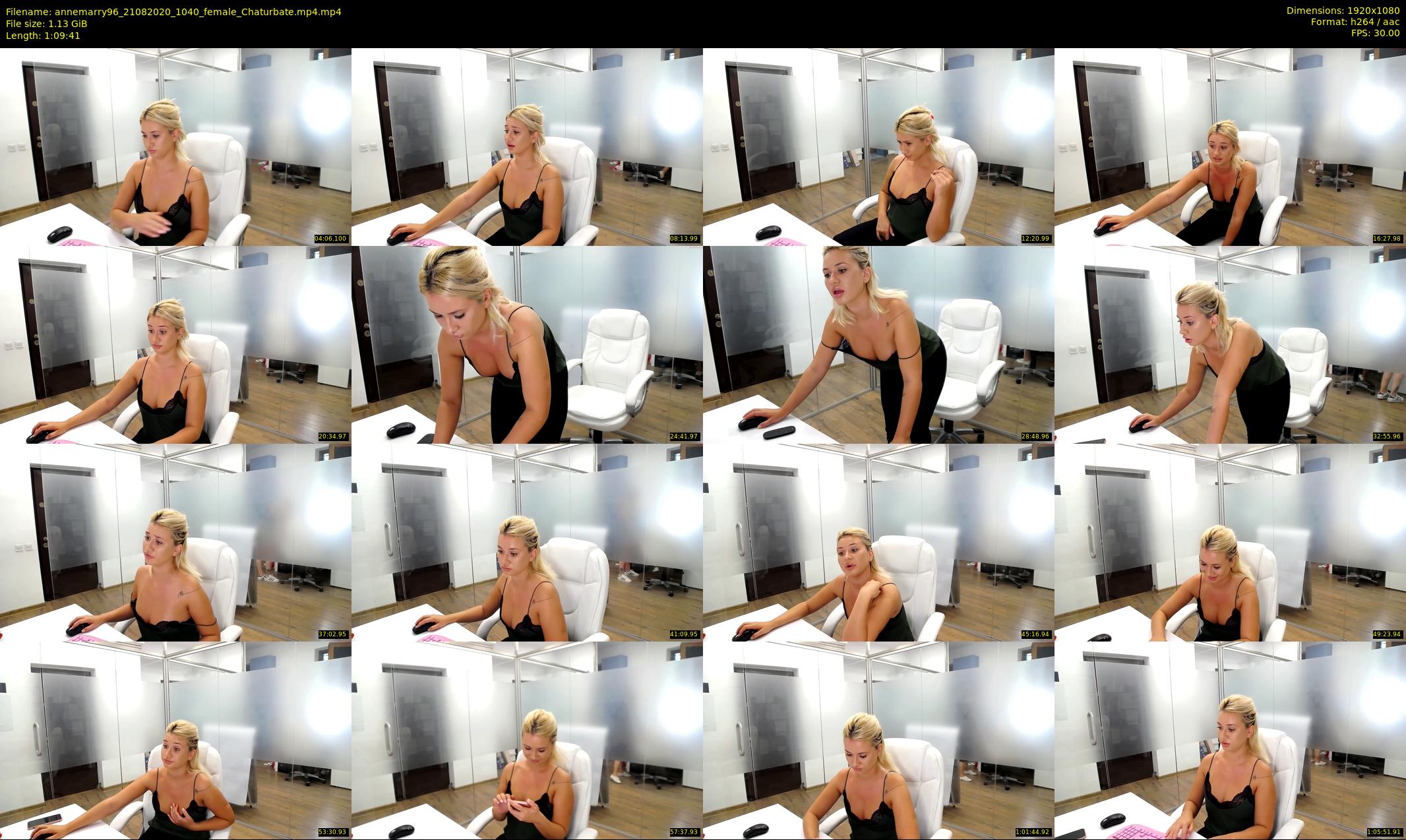 annemarry96 — 70 minute Chaturbate female cam show recording, 1080p, Aug 21, 2020