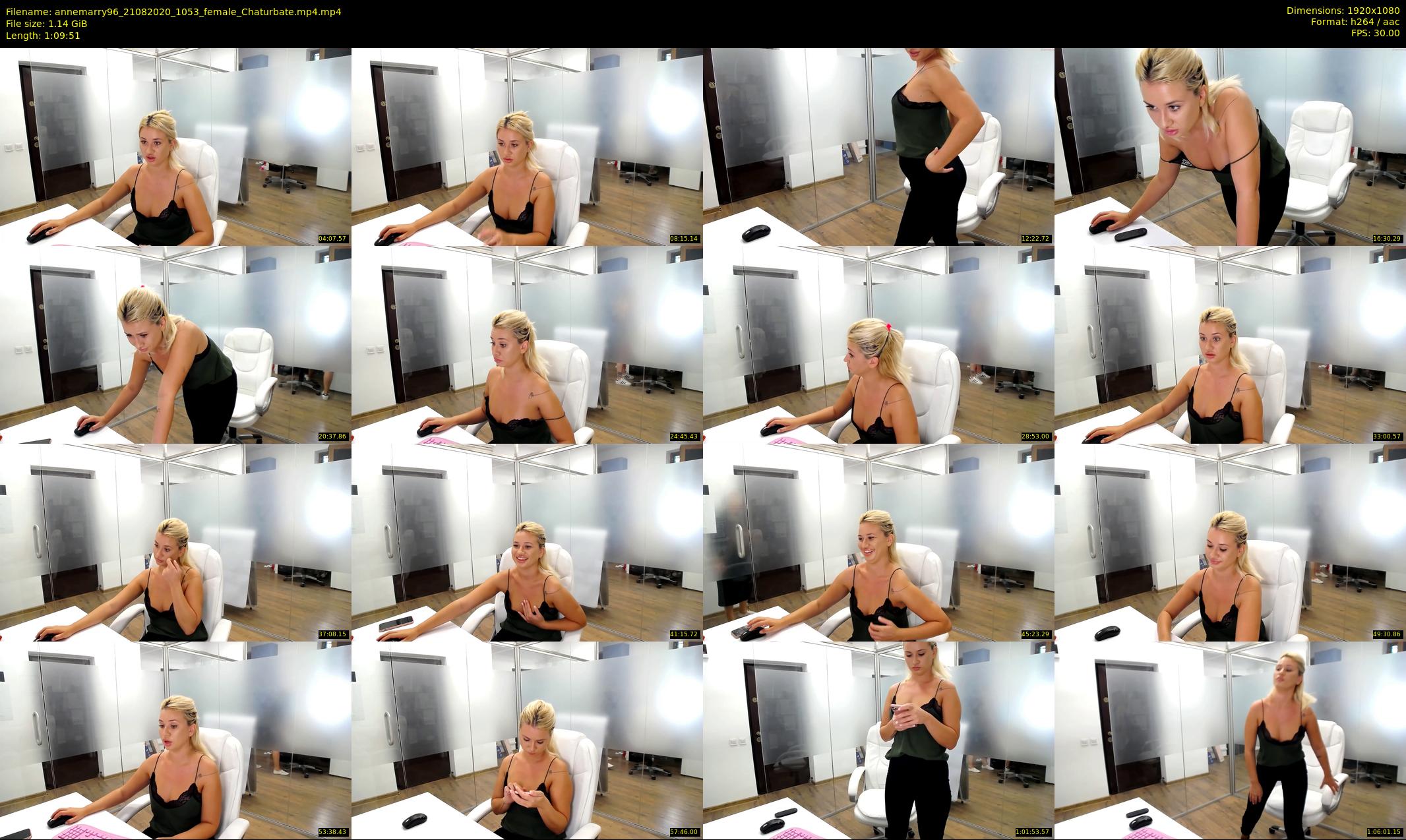 annemarry96 — 70 minute Chaturbate female cam show recording, 1080p, Aug 21, 2020