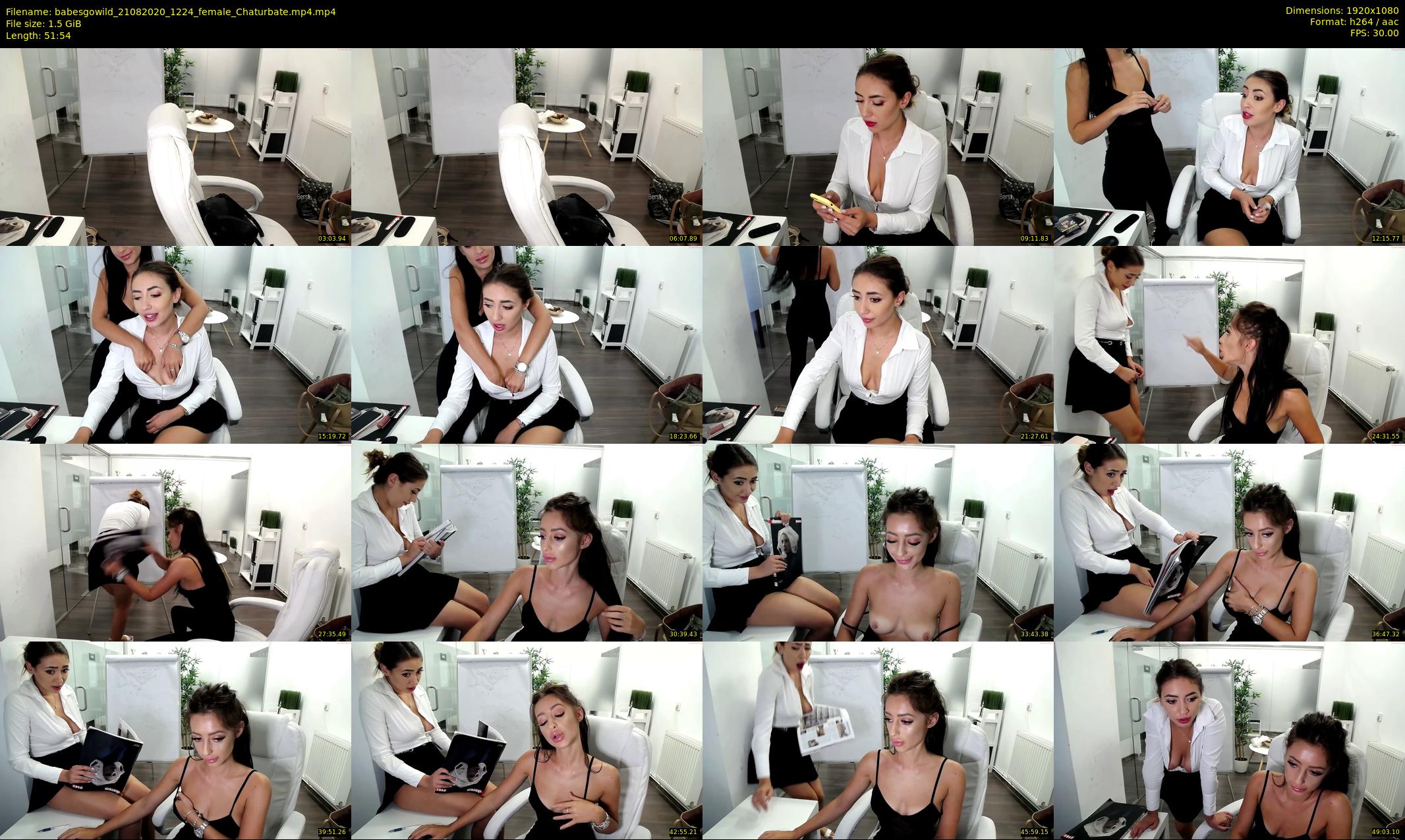 babesgowild — 52 minute Chaturbate couple cam show recording, 1080p, Aug 21, 2020