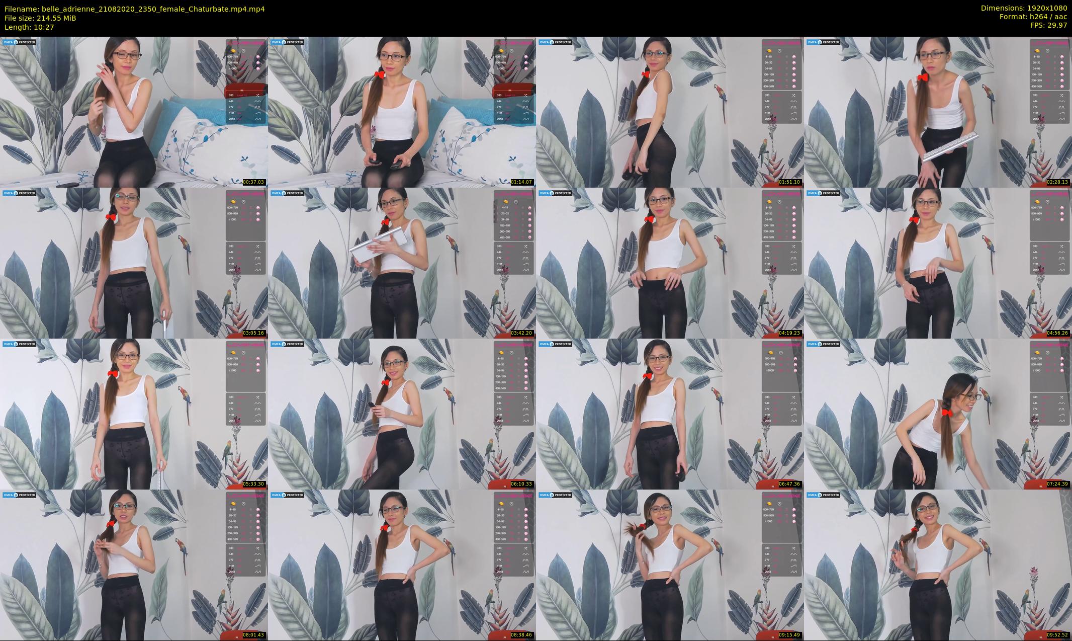 belle_adrienne — 11 minute Chaturbate couple cam show recording, 1080p, Aug 21, 2020