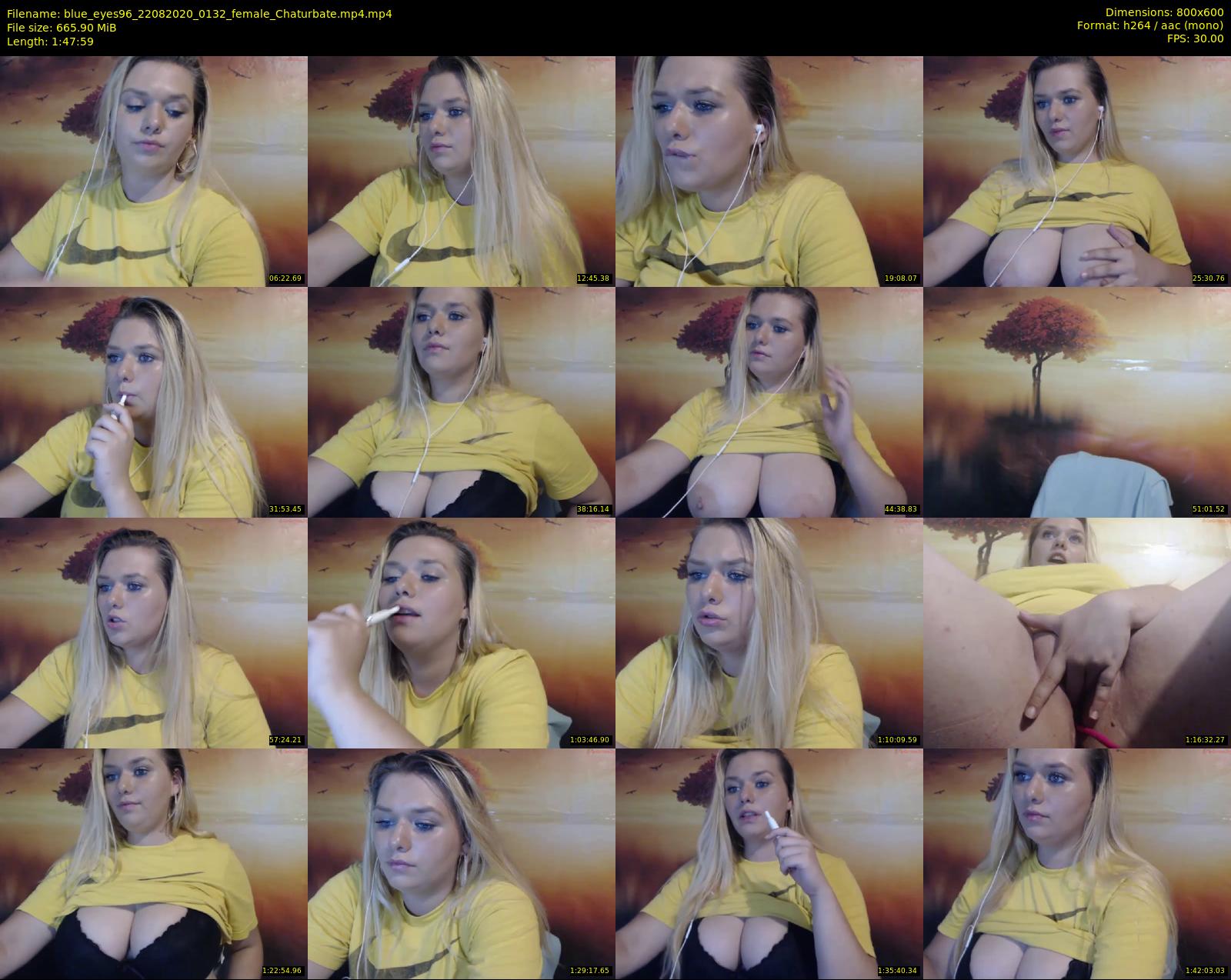blue_eyes96 — 108 minute Chaturbate female cam show recording, 480p, Aug 22, 2020
