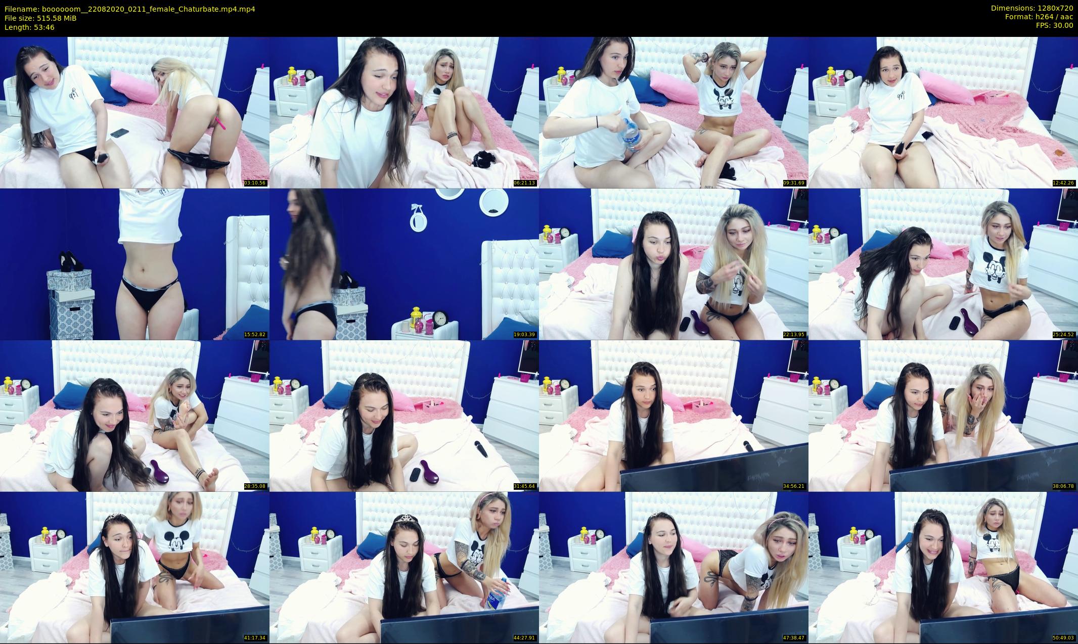 boooooom_ — 54 minute Chaturbate female cam show recording, 720p, Aug 22, 2020