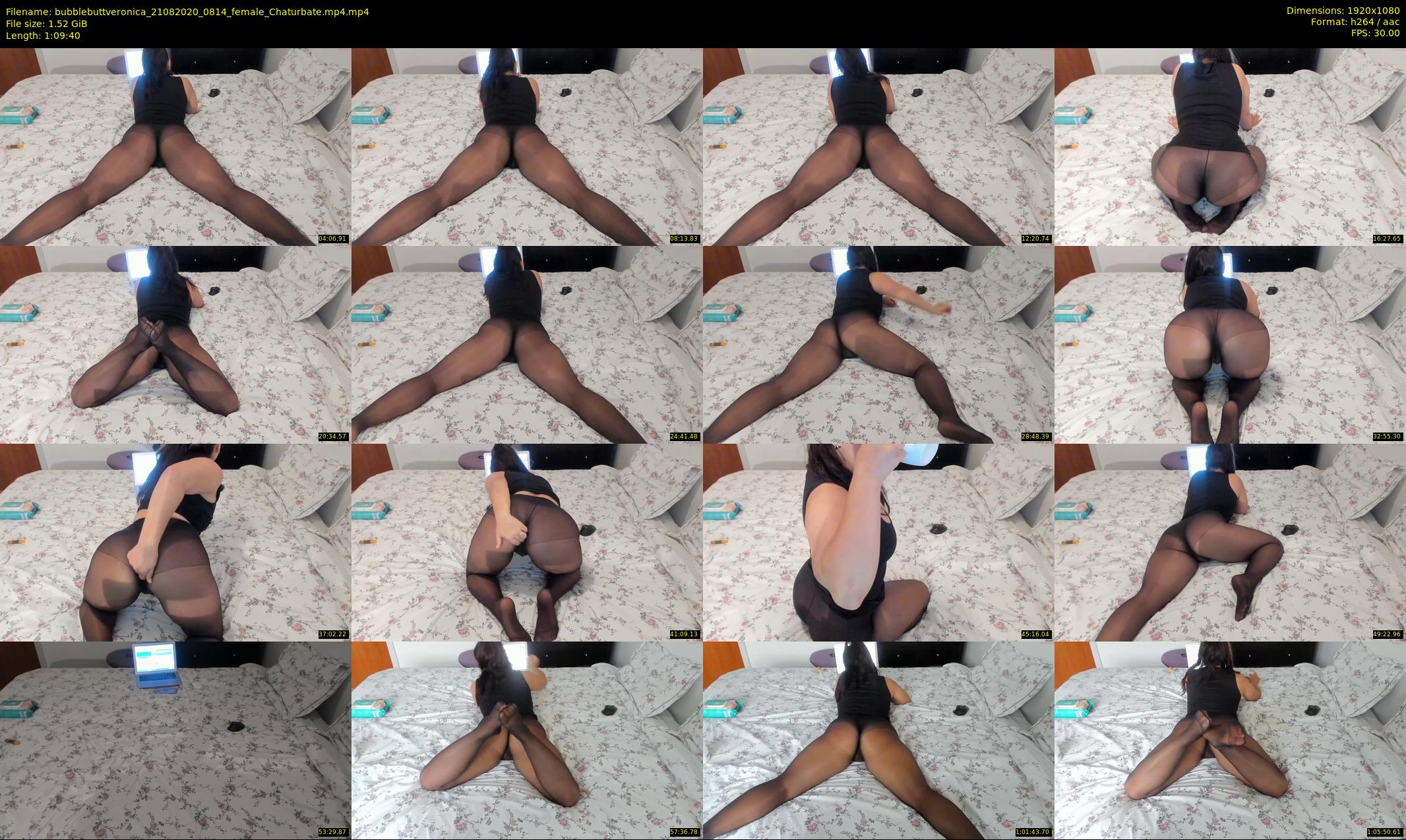 bubblebuttveronica — 70 minute Chaturbate female cam show recording, 1080p, Aug 21, 2020