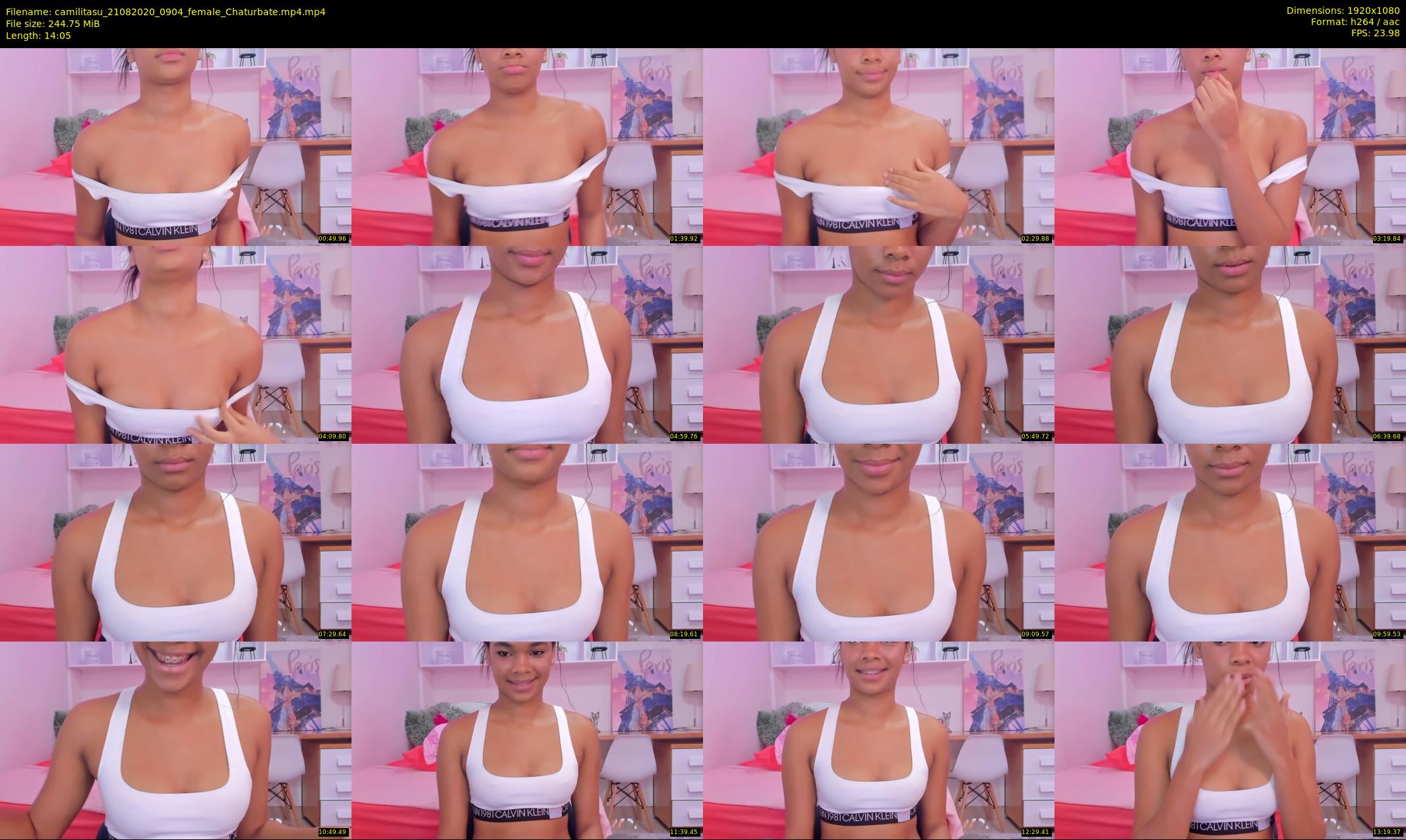 camilitasu — 15 minute Chaturbate female cam show recording, 1080p, Aug 21, 2020