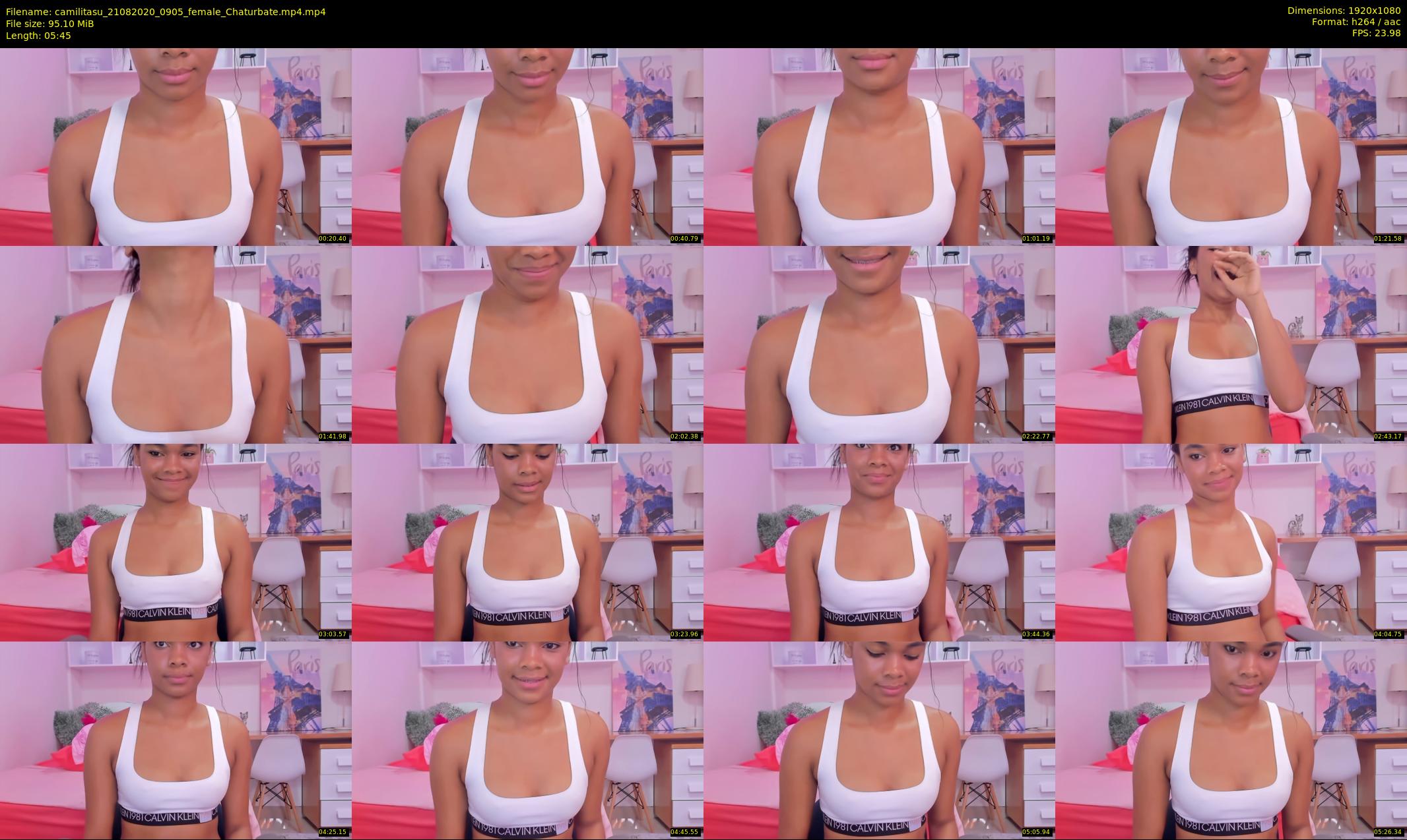 camilitasu — 6 minute Chaturbate female cam show recording, 1080p, Aug 21, 2020