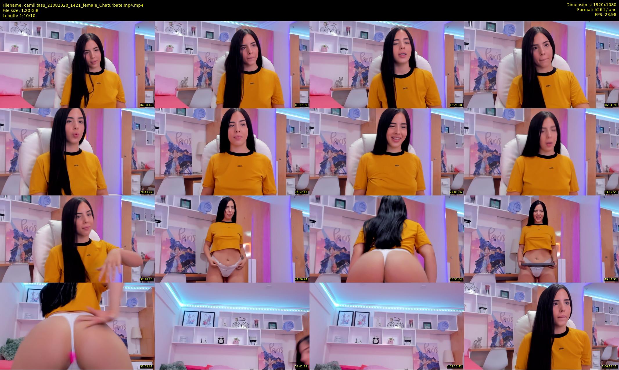 camilitasu — 71 minute Chaturbate female cam show recording, 1080p, Aug 21, 2020
