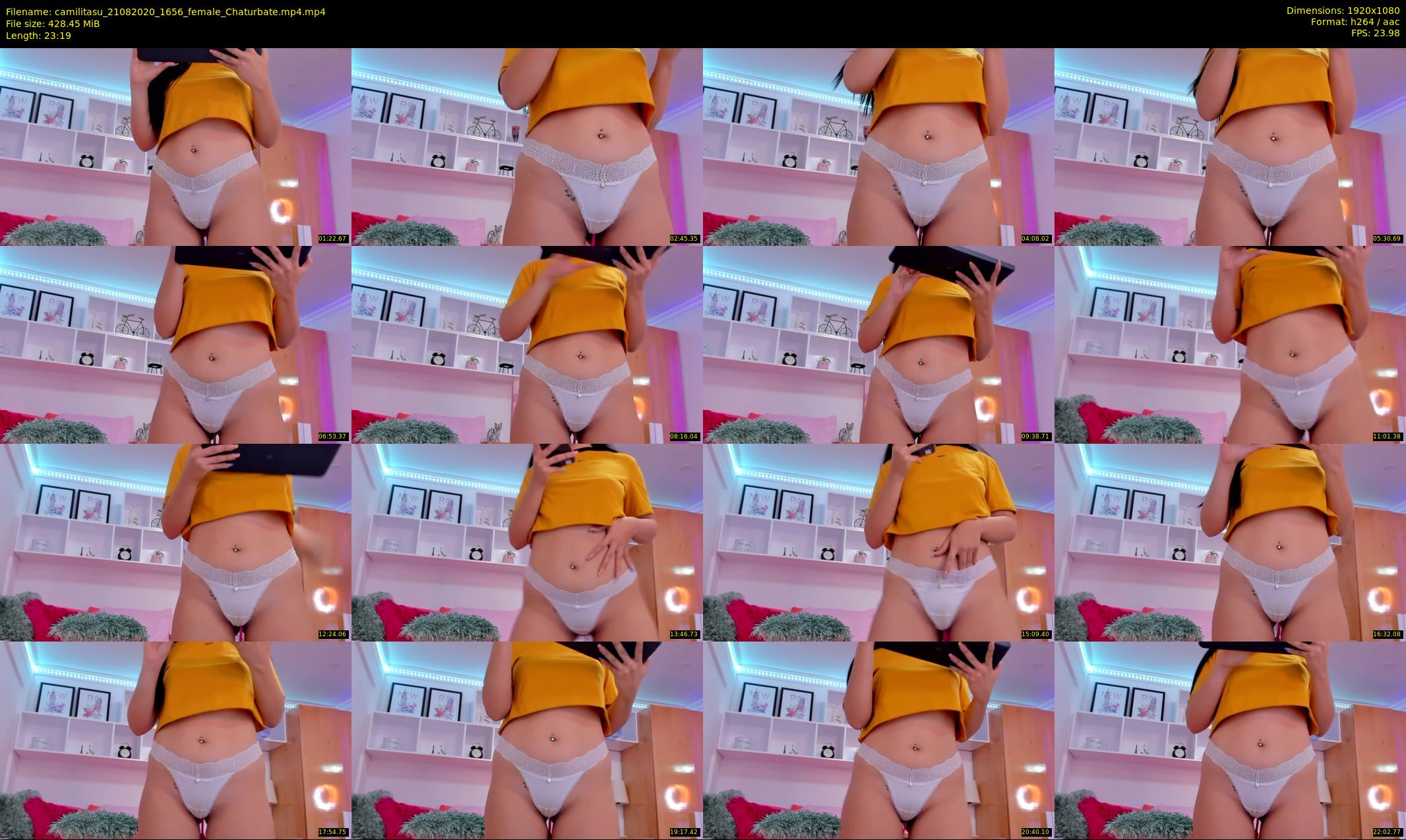 camilitasu — 24 minute Chaturbate female cam show recording, 1080p, Aug 21, 2020