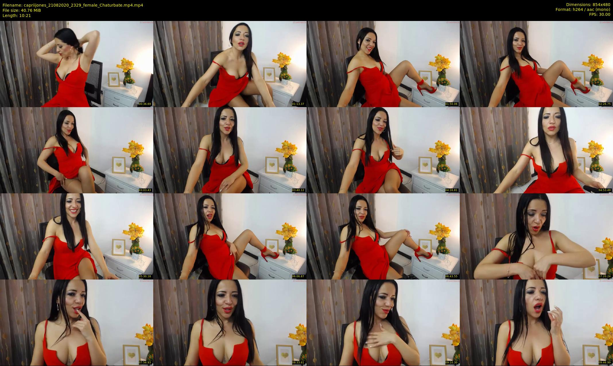 capriijones — 11 minute Chaturbate female cam show recording, 480p, Aug 21, 2020