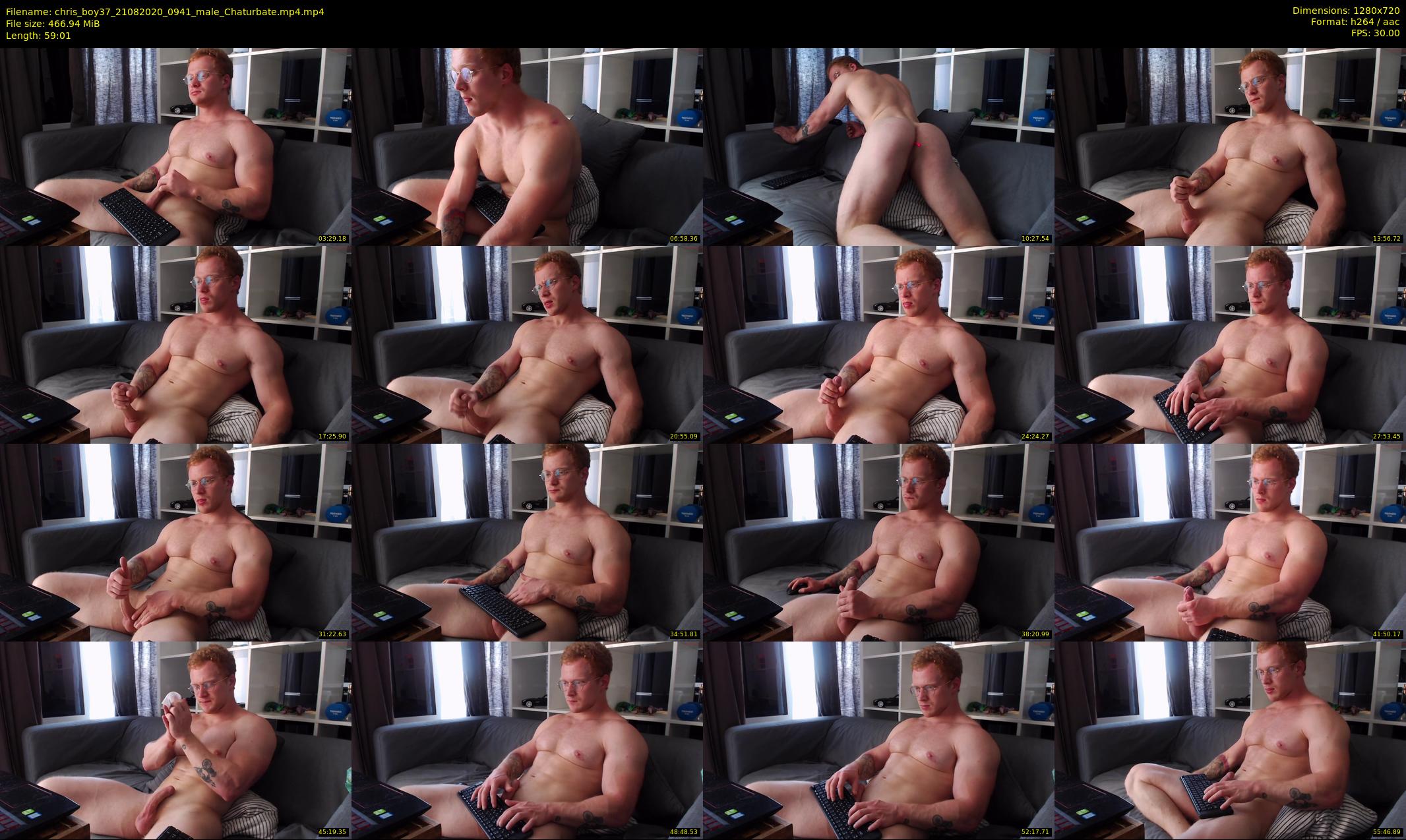 chris_boy37 — 60 minute Chaturbate male cam show recording, 720p, Aug 21, 2020