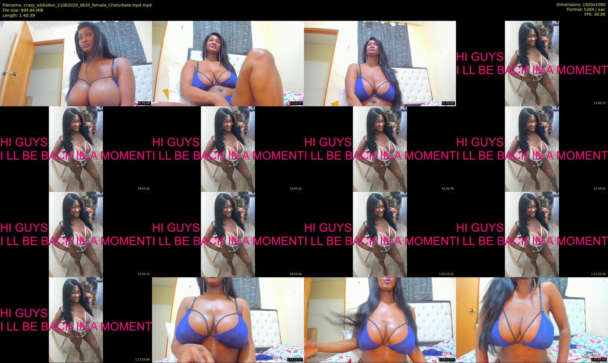 crazy_addixtion — 101 minute Chaturbate female cam show recording, 1080p, Aug 21, 2020