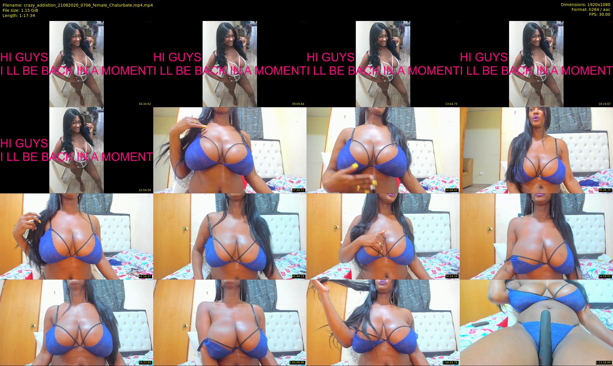 crazy_addixtion — 78 minute Chaturbate female cam show recording, 1080p, Aug 21, 2020