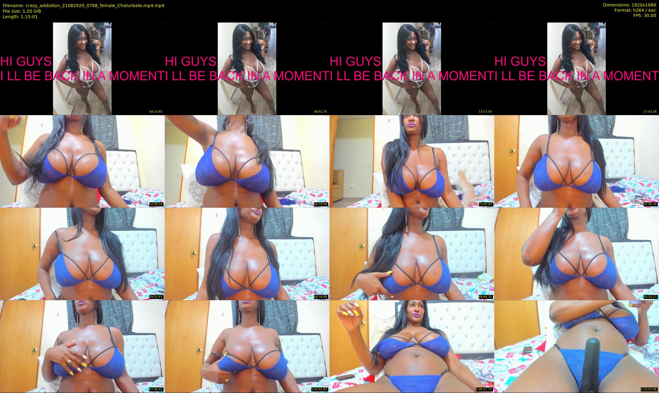 crazy_addixtion — 76 minute Chaturbate female cam show recording, 1080p, Aug 21, 2020