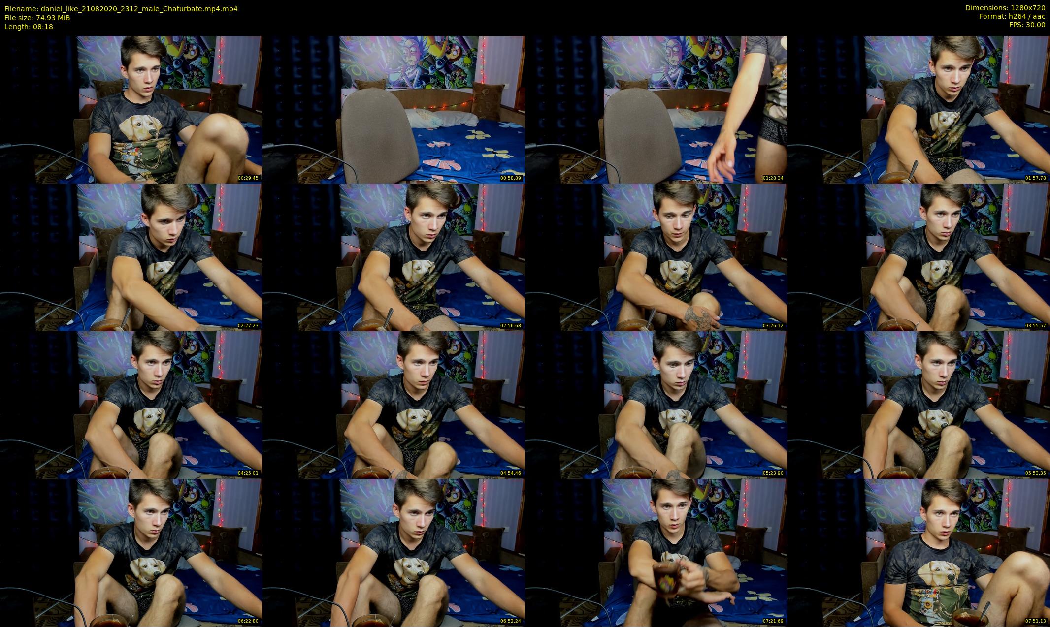 daniel_like — 9 minute Chaturbate male cam show recording, 720p, Aug 21, 2020