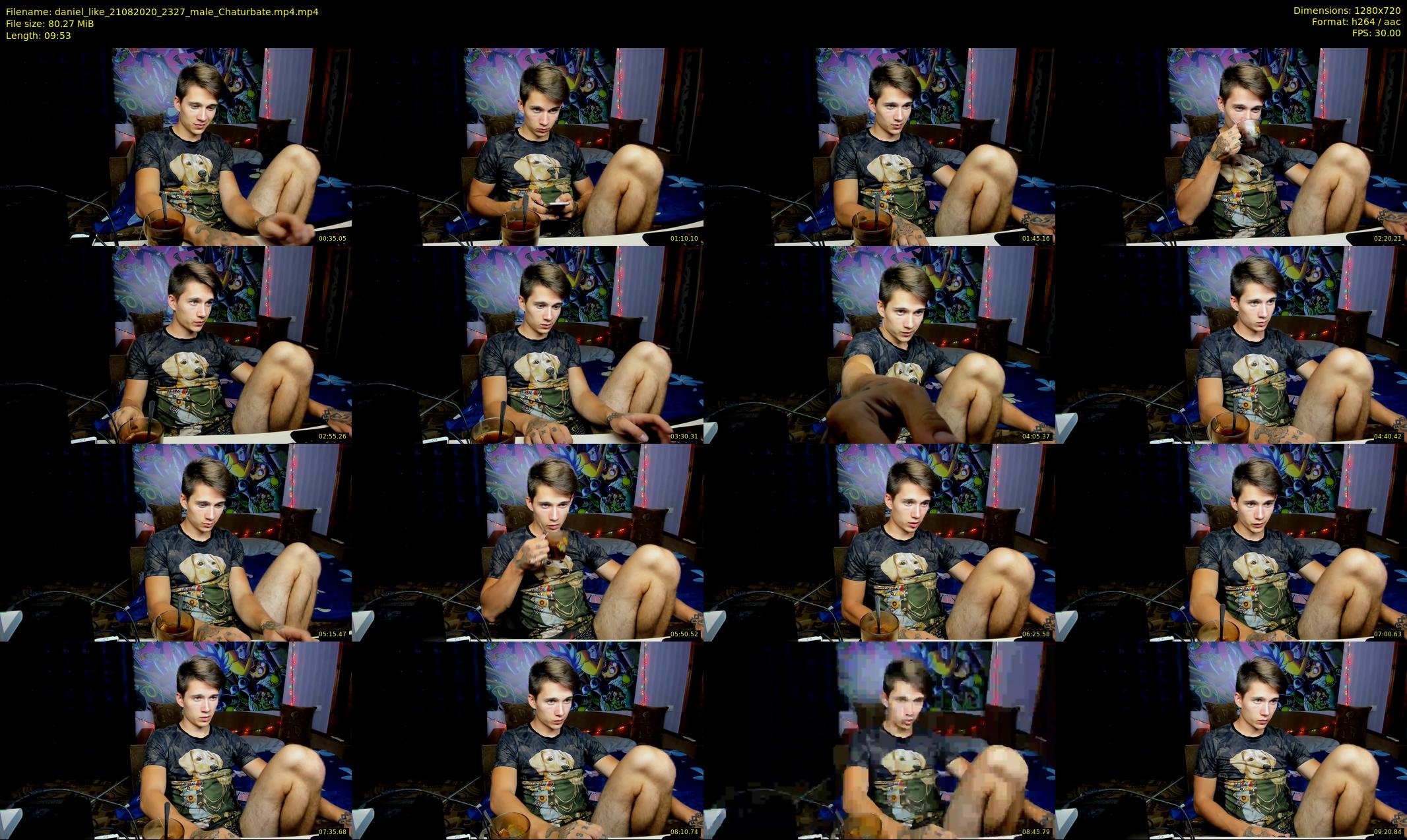 daniel_like — 10 minute Chaturbate male cam show recording, 720p, Aug 21, 2020