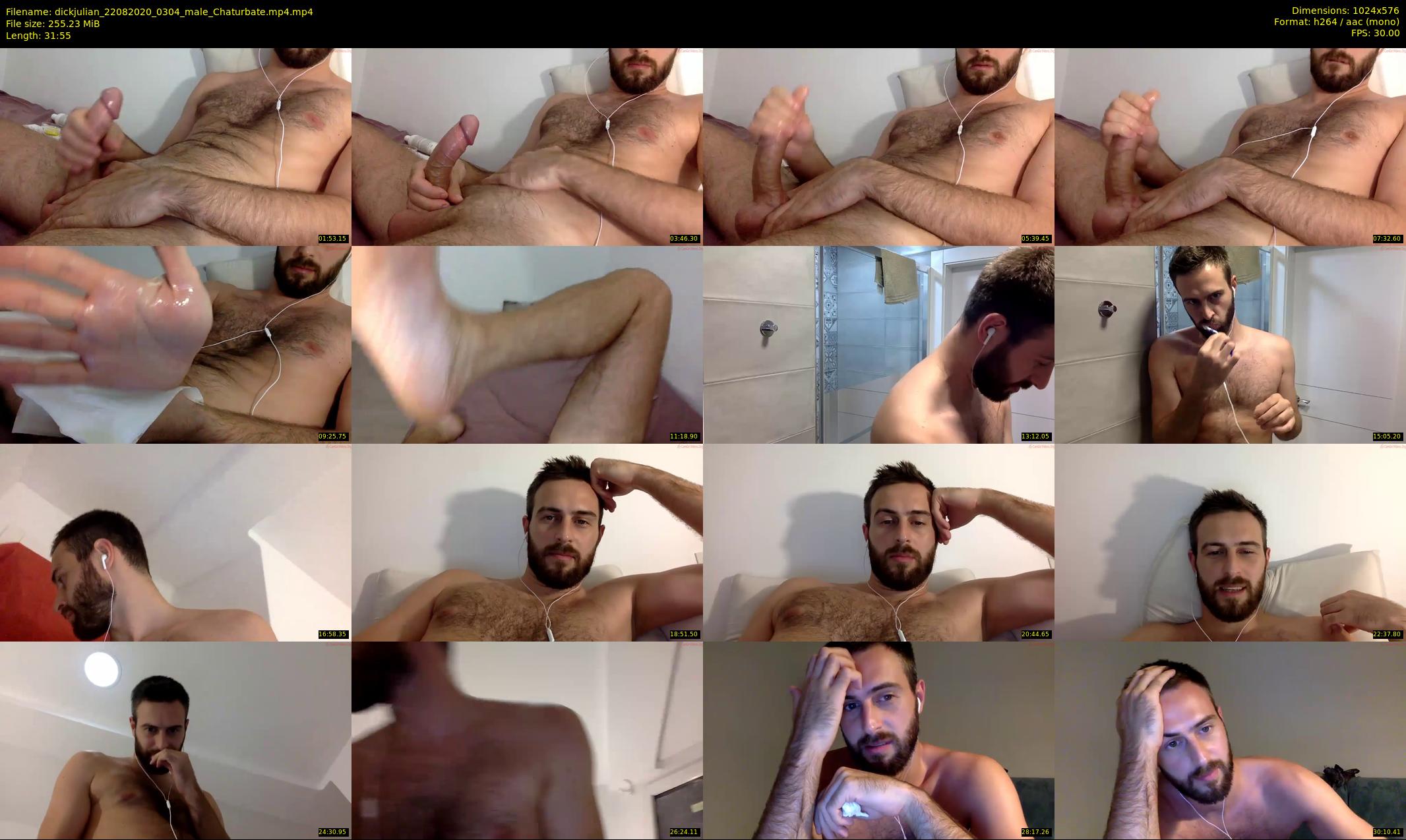 dickjulian — 32 minute Chaturbate male cam show recording, 480p, Aug 22, 2020