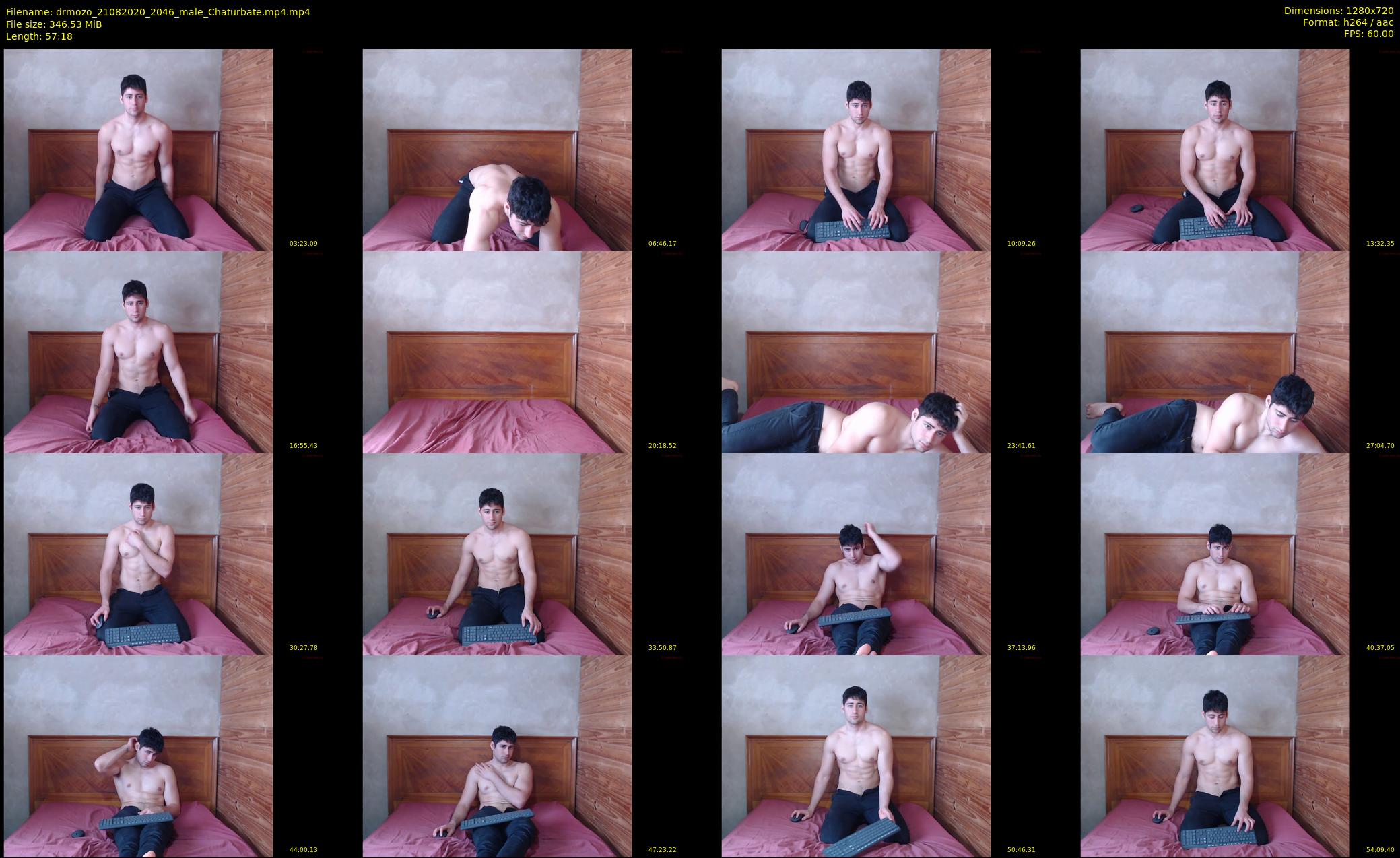 drmozo — 58 minute Chaturbate male cam show recording, 720p, Aug 21, 2020