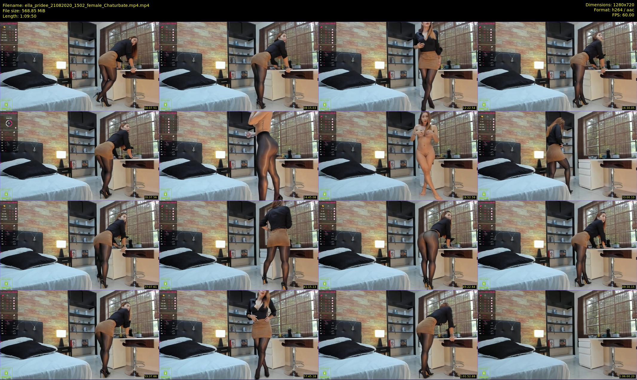 ella_pridee — 70 minute Chaturbate female cam show recording, 720p, Aug 21, 2020