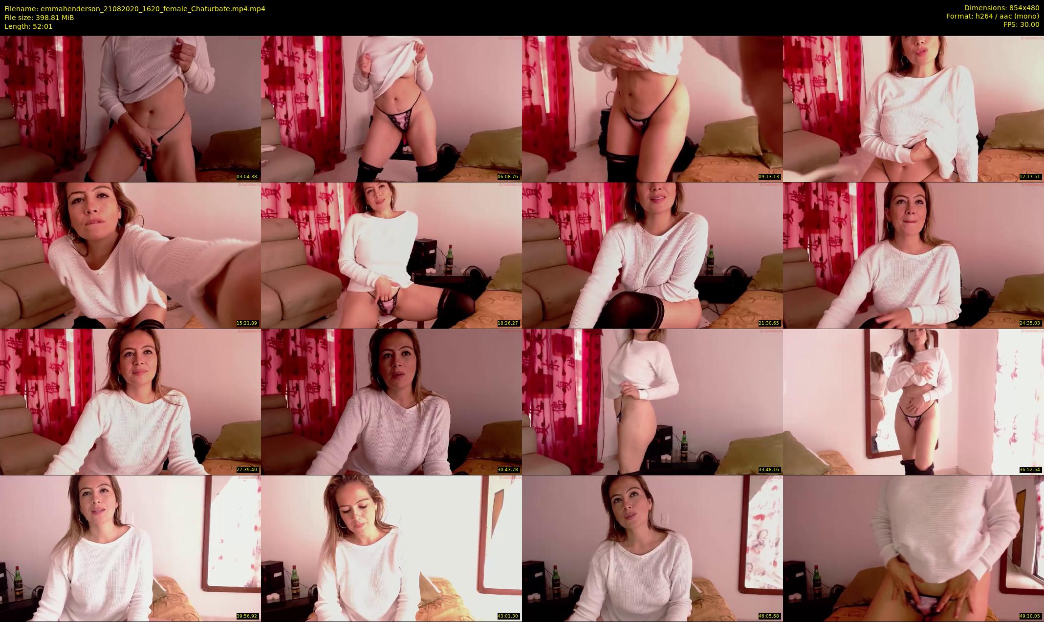 emmahenderson — 53 minute Chaturbate female cam show recording, 480p, Aug 21, 2020