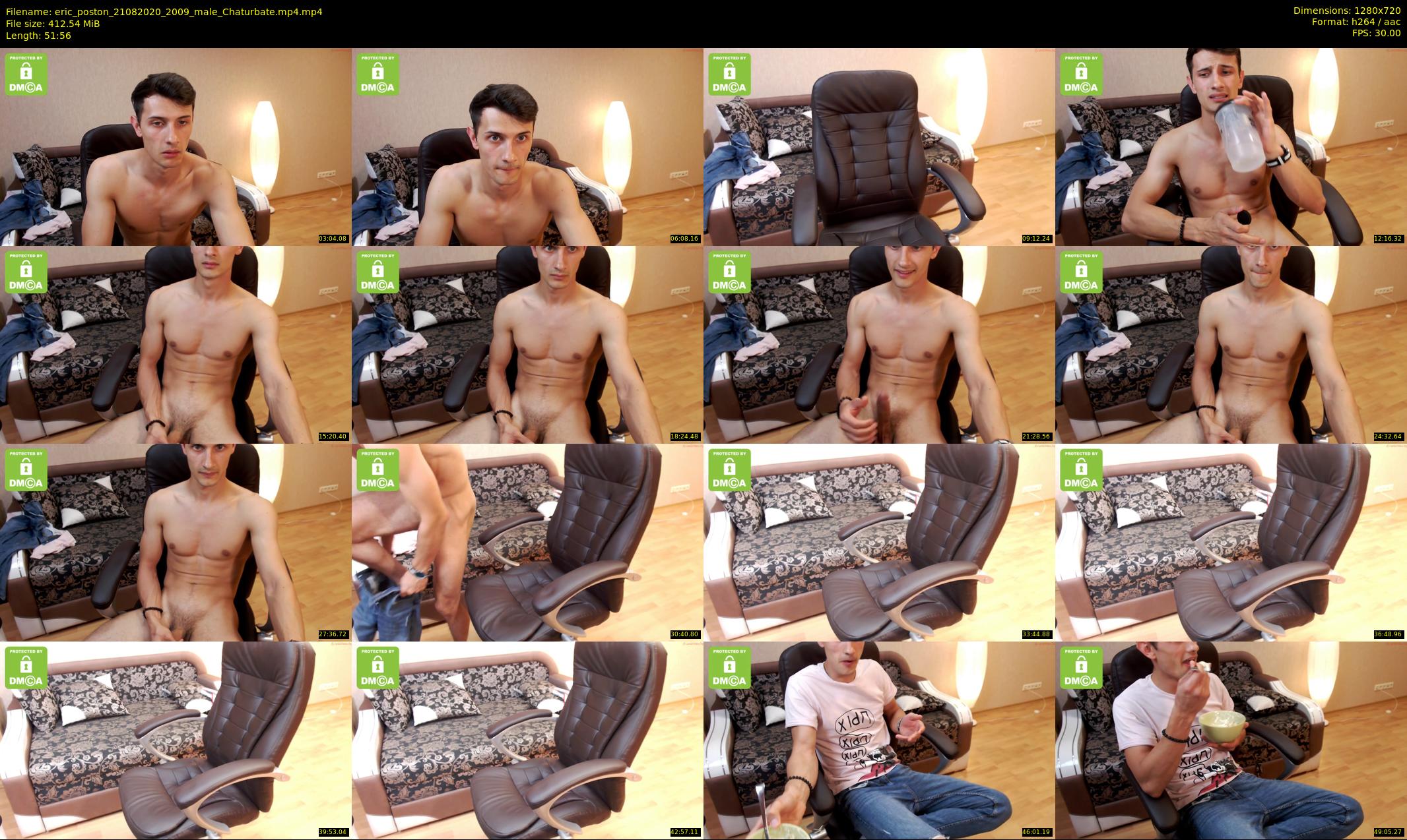 eric_poston — 52 minute Chaturbate male cam show recording, 720p, Aug 21, 2020