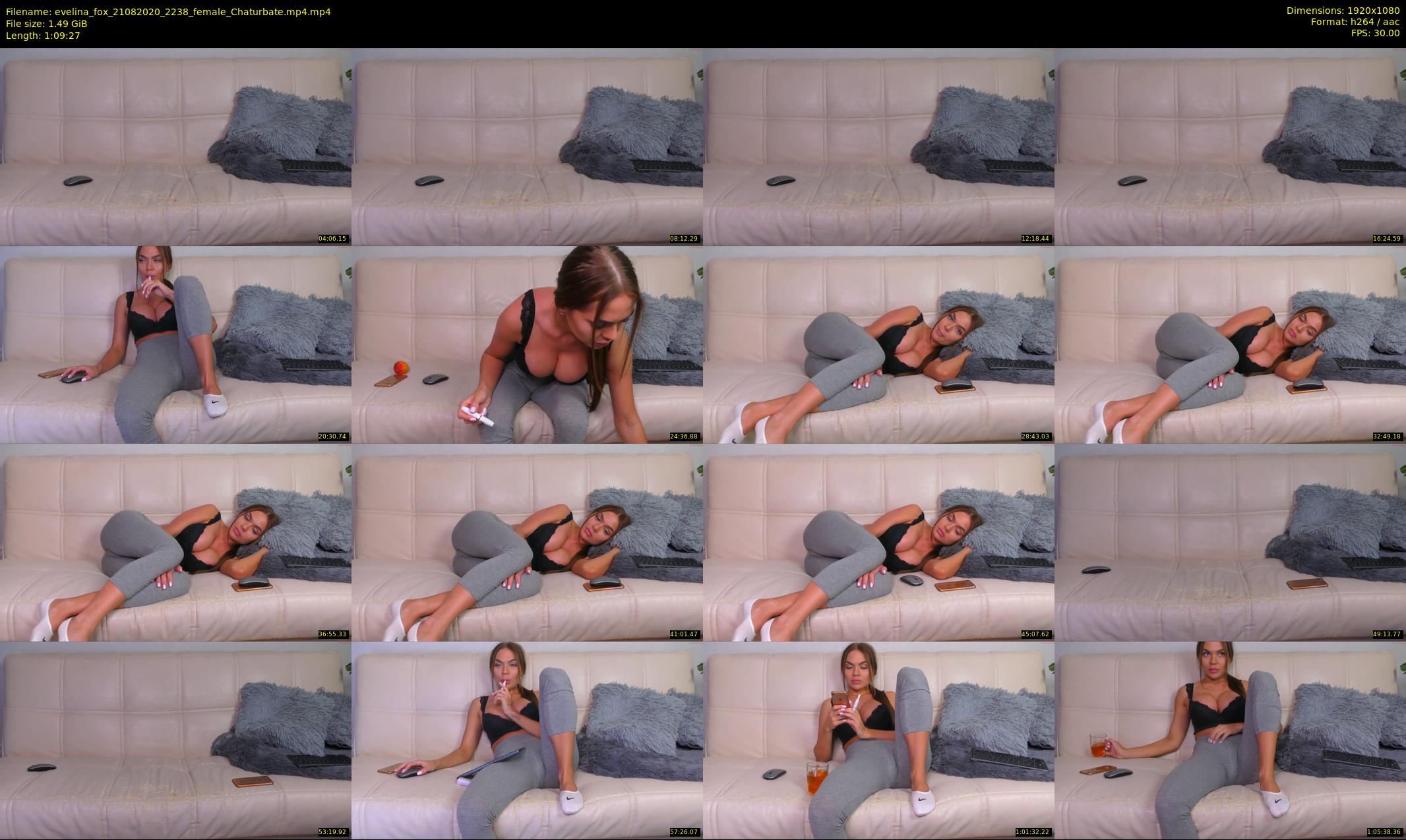 evelina_fox — 70 minute Chaturbate female cam show recording, 1080p, Aug 21, 2020