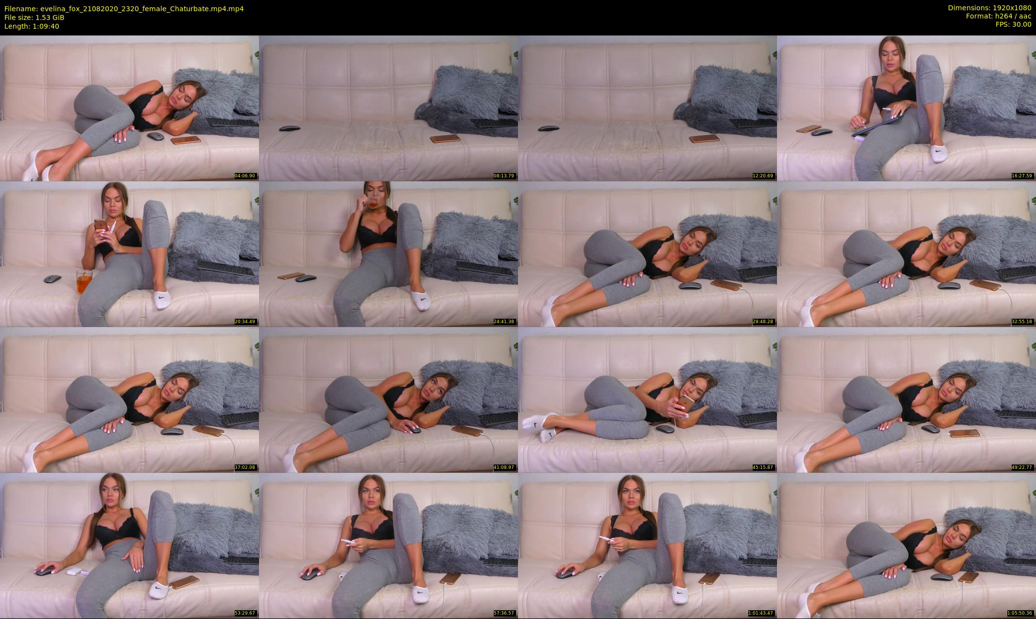 evelina_fox — 70 minute Chaturbate female cam show recording, 1080p, Aug 21, 2020