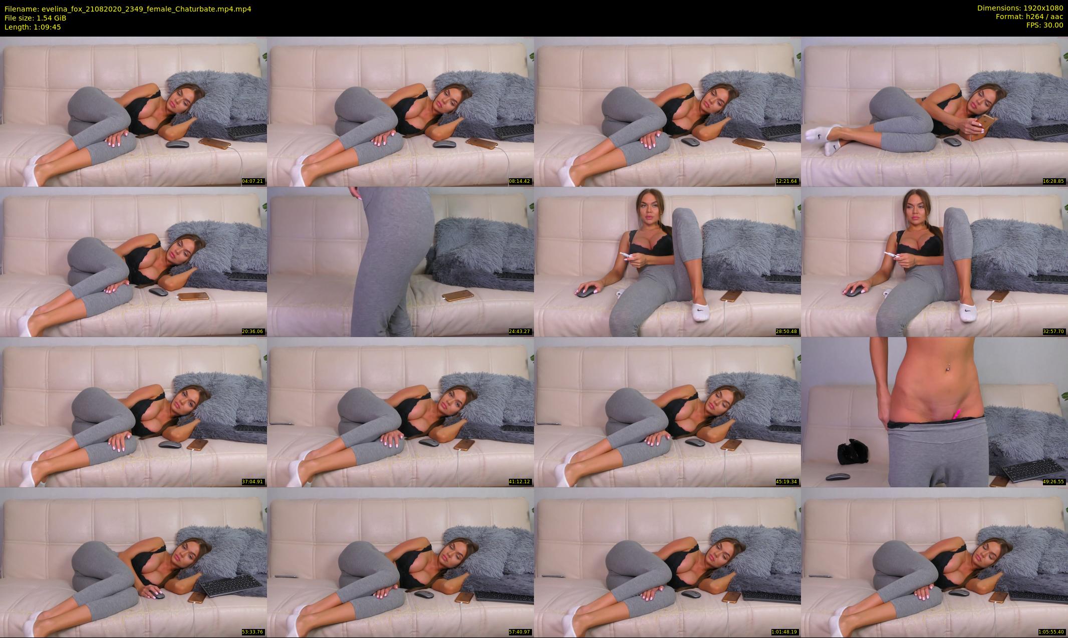 evelina_fox — 70 minute Chaturbate female cam show recording, 1080p, Aug 21, 2020
