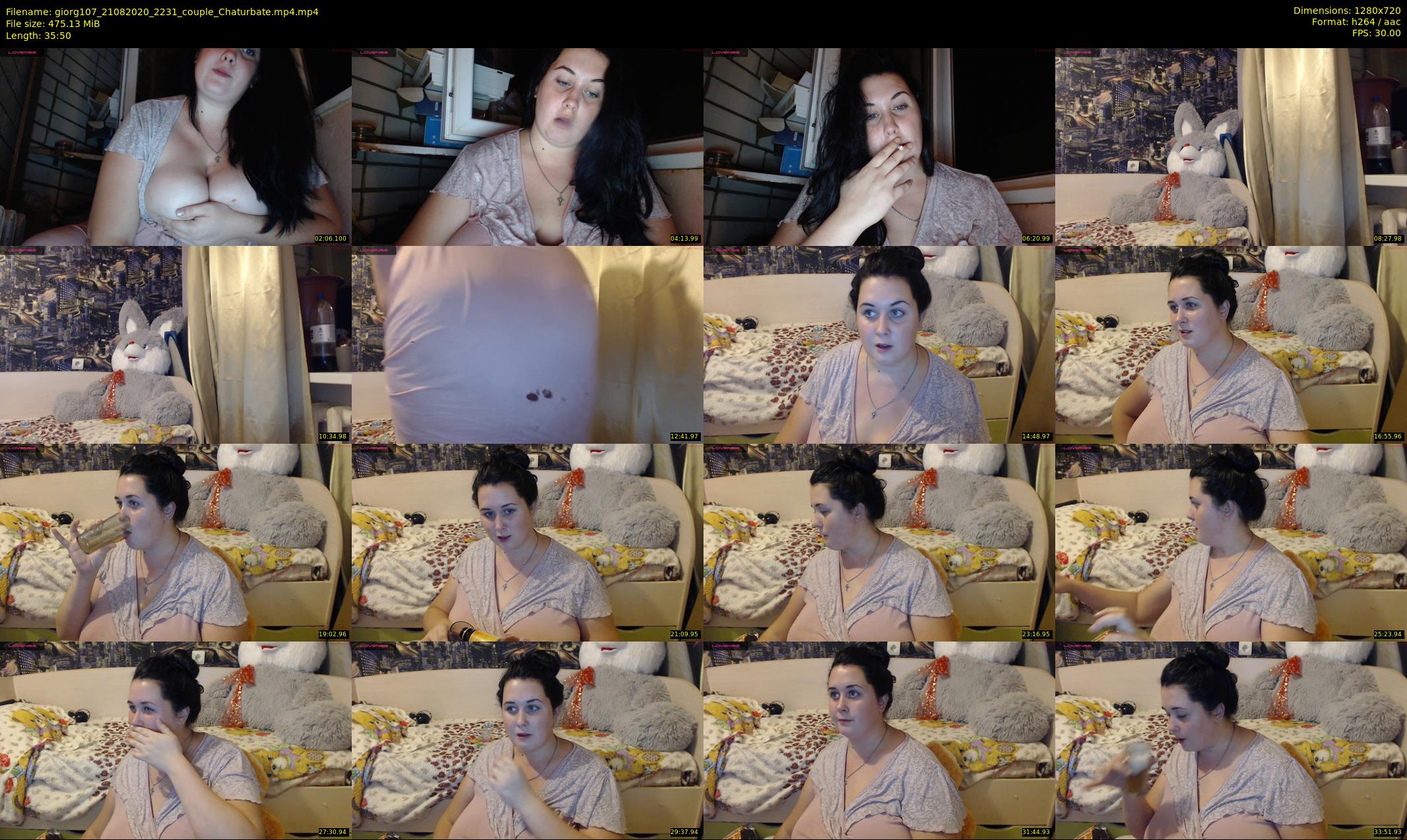 giorg107 — 36 minute Chaturbate couple cam show recording, 720p, Aug 21, 2020
