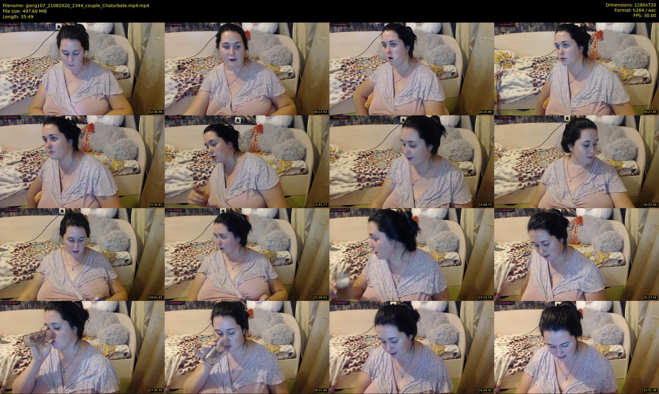 giorg107 — 36 minute Chaturbate couple cam show recording, 720p, Aug 21, 2020