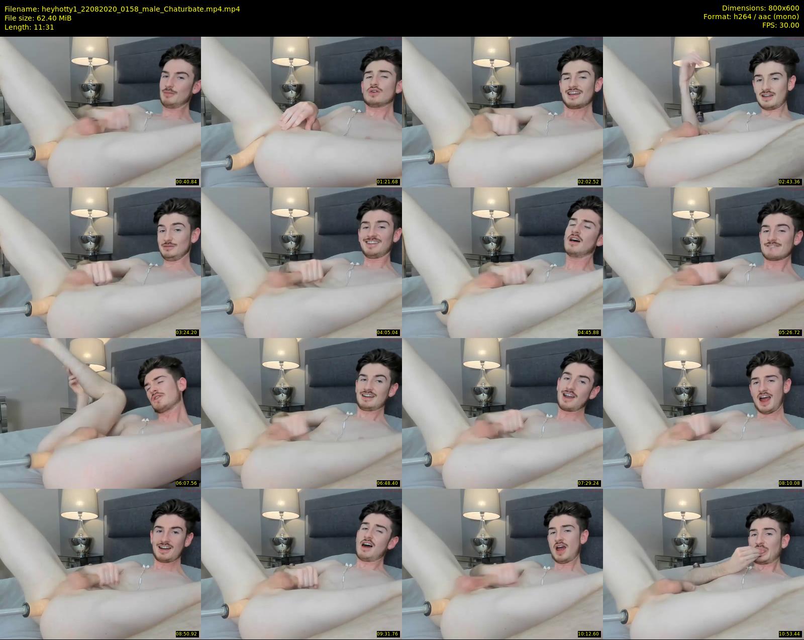 heyhotty1 — 12 minute Chaturbate male cam show recording, 480p, Aug 22, 2020