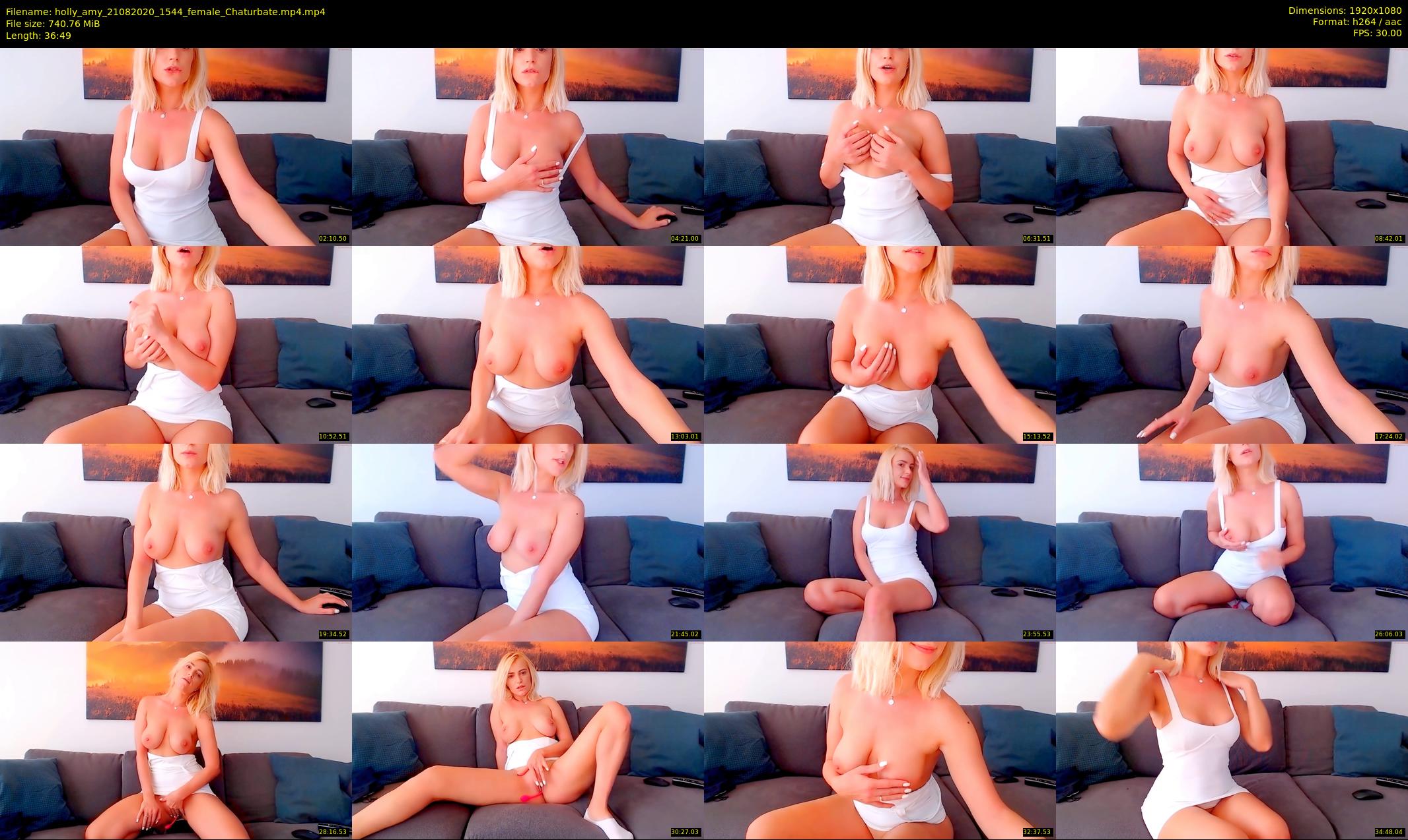 holly_amy — 37 minute Chaturbate couple cam show recording, 1080p, Aug 21, 2020