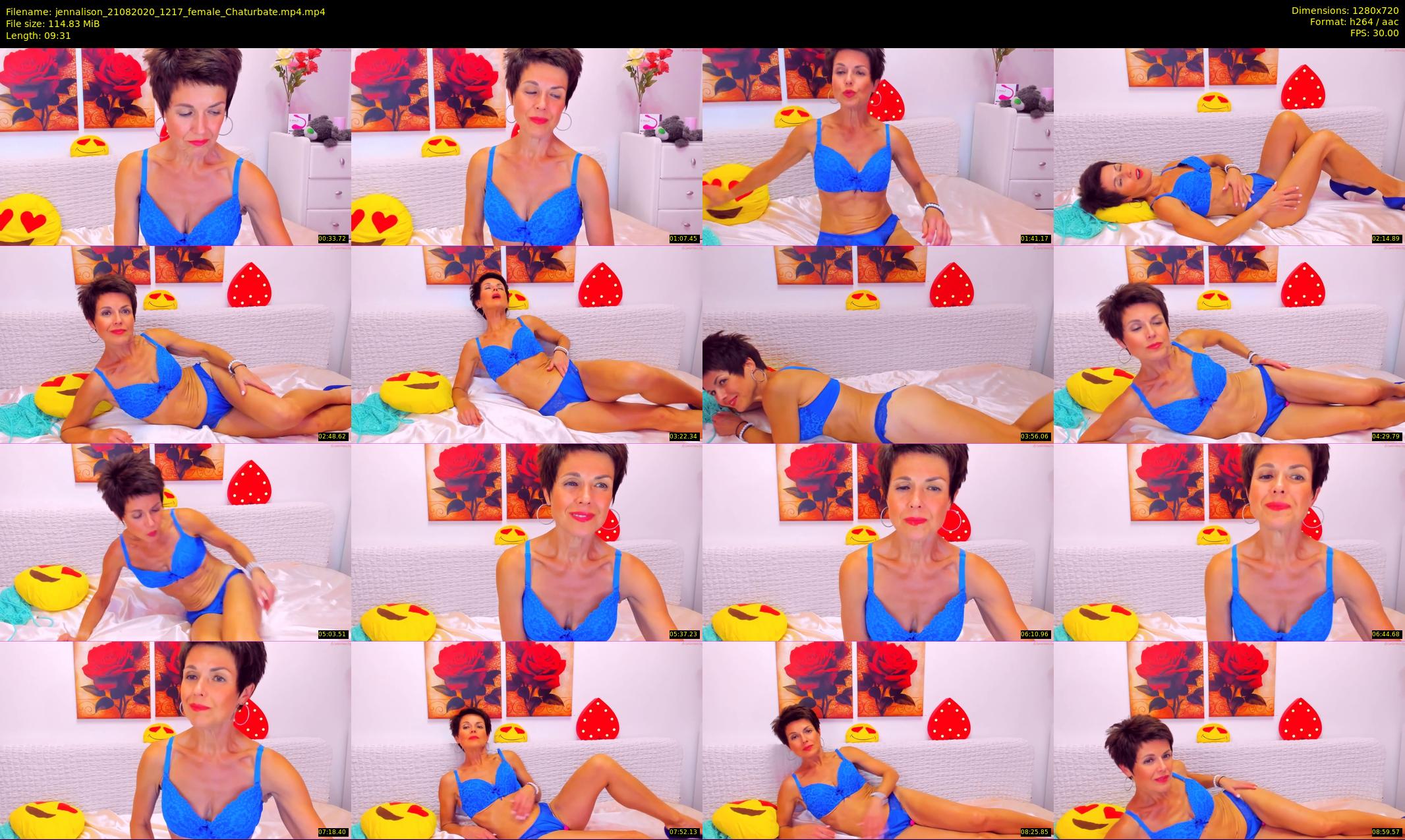 jennalison — 10 minute Chaturbate female cam show recording, 720p, Aug 21, 2020
