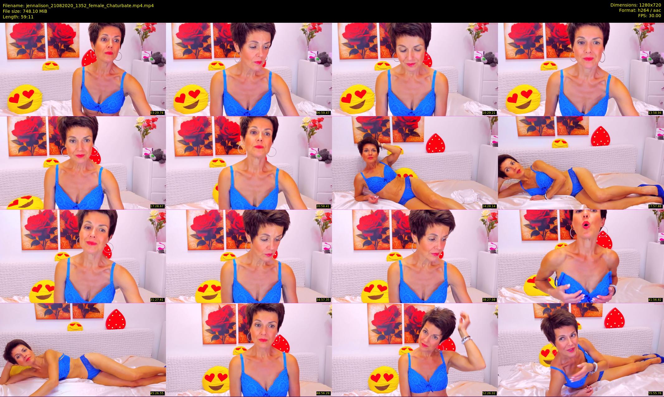 jennalison — 60 minute Chaturbate female cam show recording, 720p, Aug 21, 2020