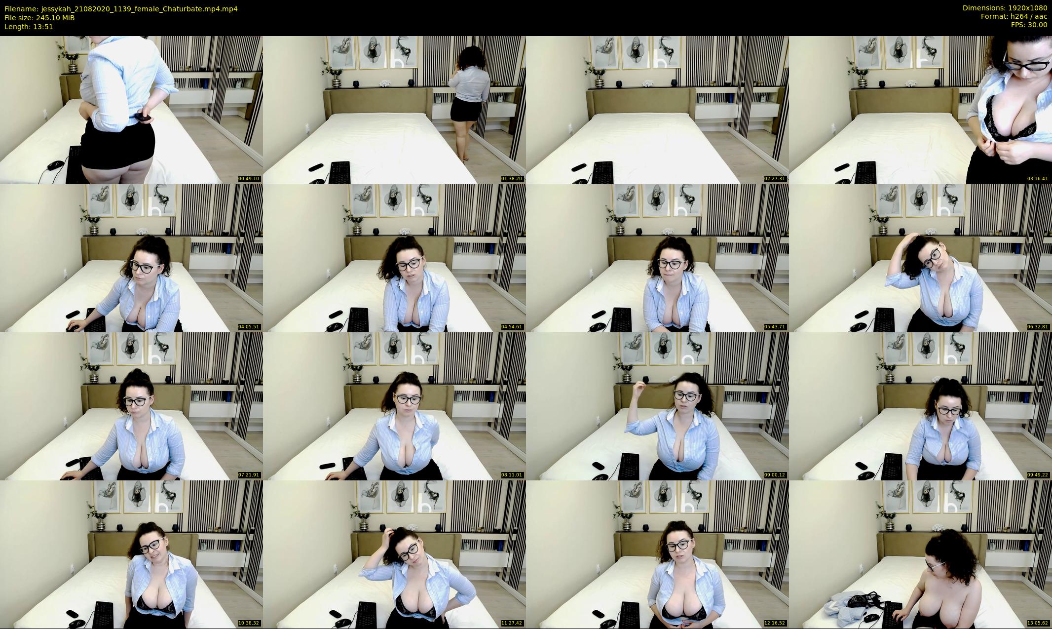 jessykah — 14 minute Chaturbate female cam show recording, 1080p, Aug 21, 2020
