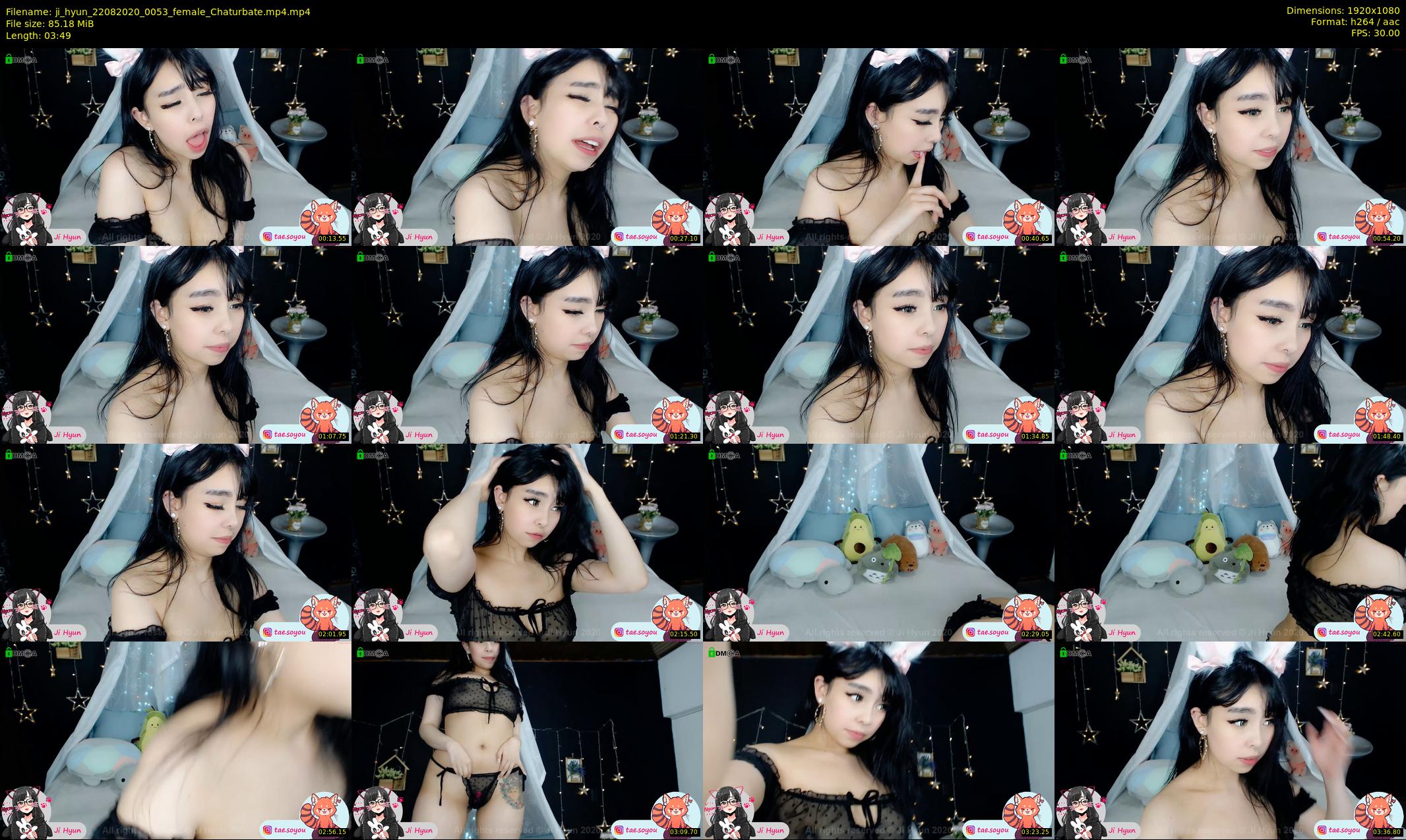 ji_hyun — 4 minute Chaturbate female cam show recording, 1080p, Aug 22, 2020