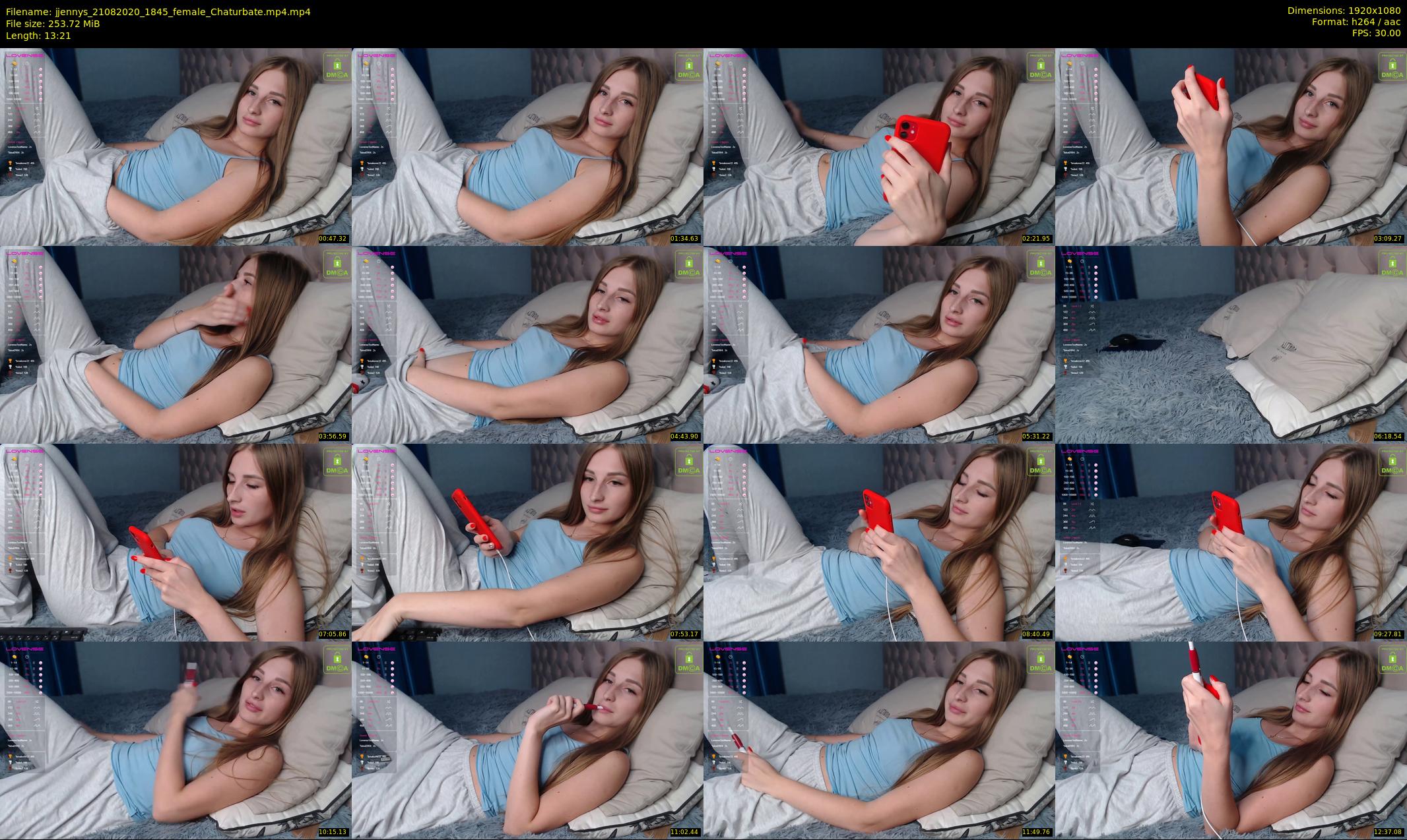 jjennys — 14 minute Chaturbate female cam show recording, 1080p, Aug 21, 2020