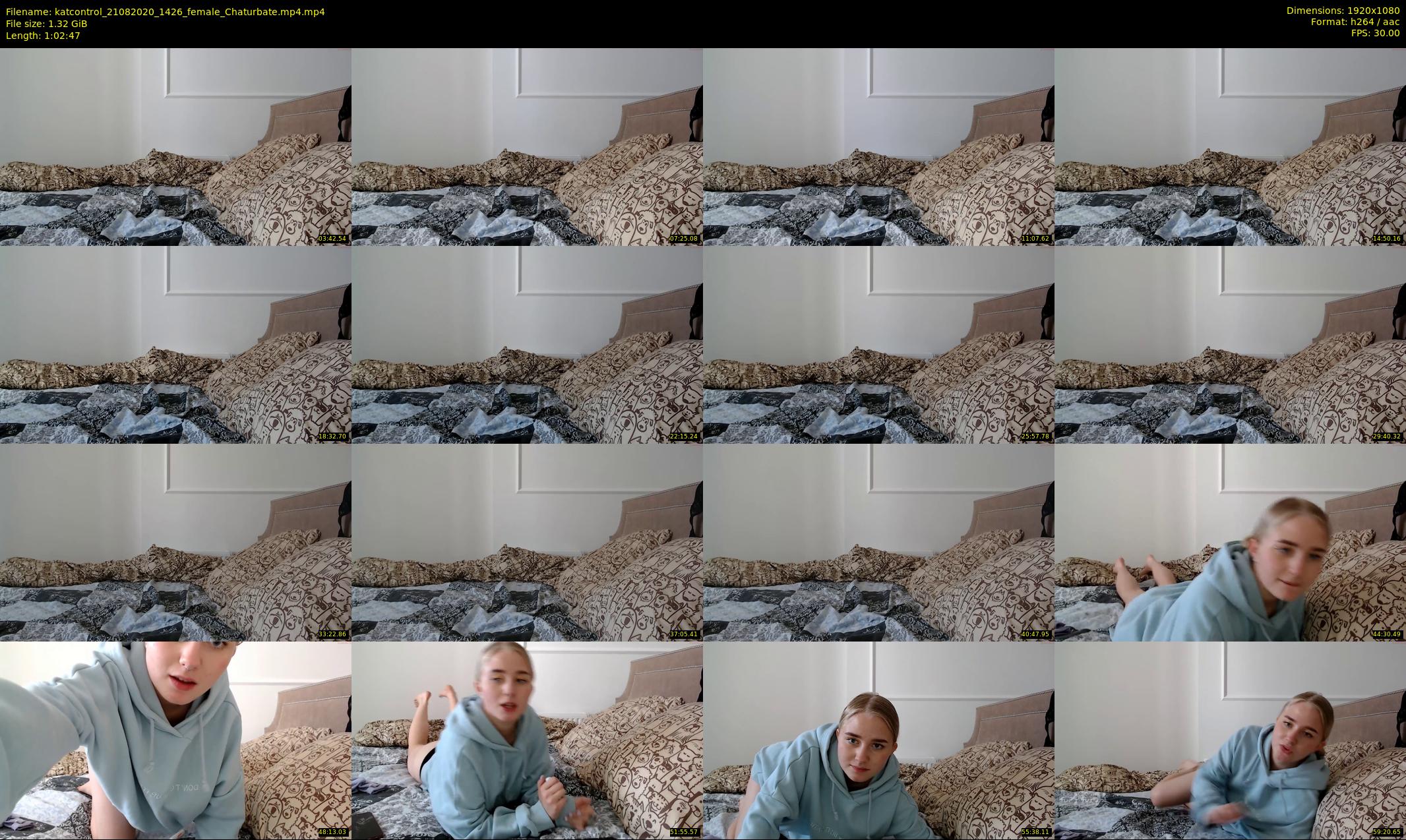 katcontrol — 63 minute Chaturbate female cam show recording, 1080p, Aug 21, 2020