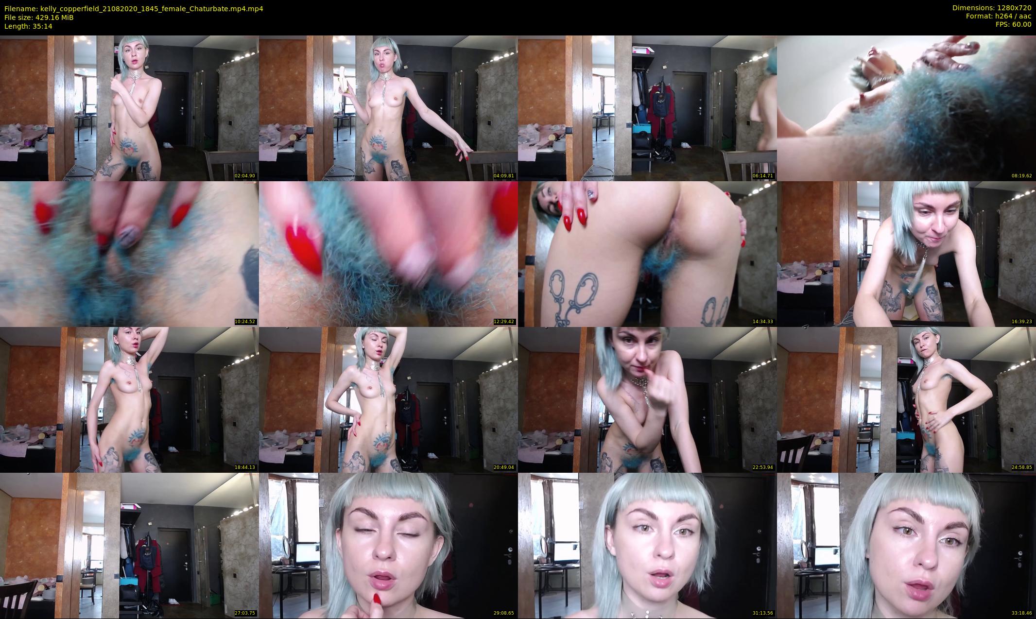 kelly_copperfield — 36 minute Chaturbate female cam show recording, 720p, Aug 21, 2020
