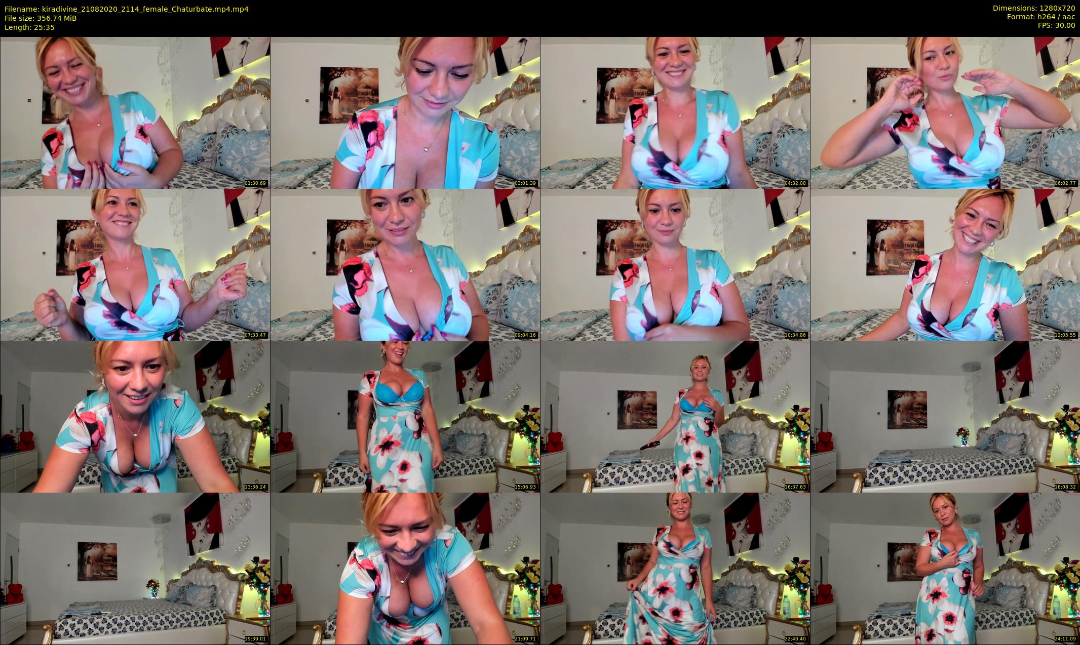 kiradivine — 26 minute Chaturbate female cam show recording, 720p, Aug 21, 2020