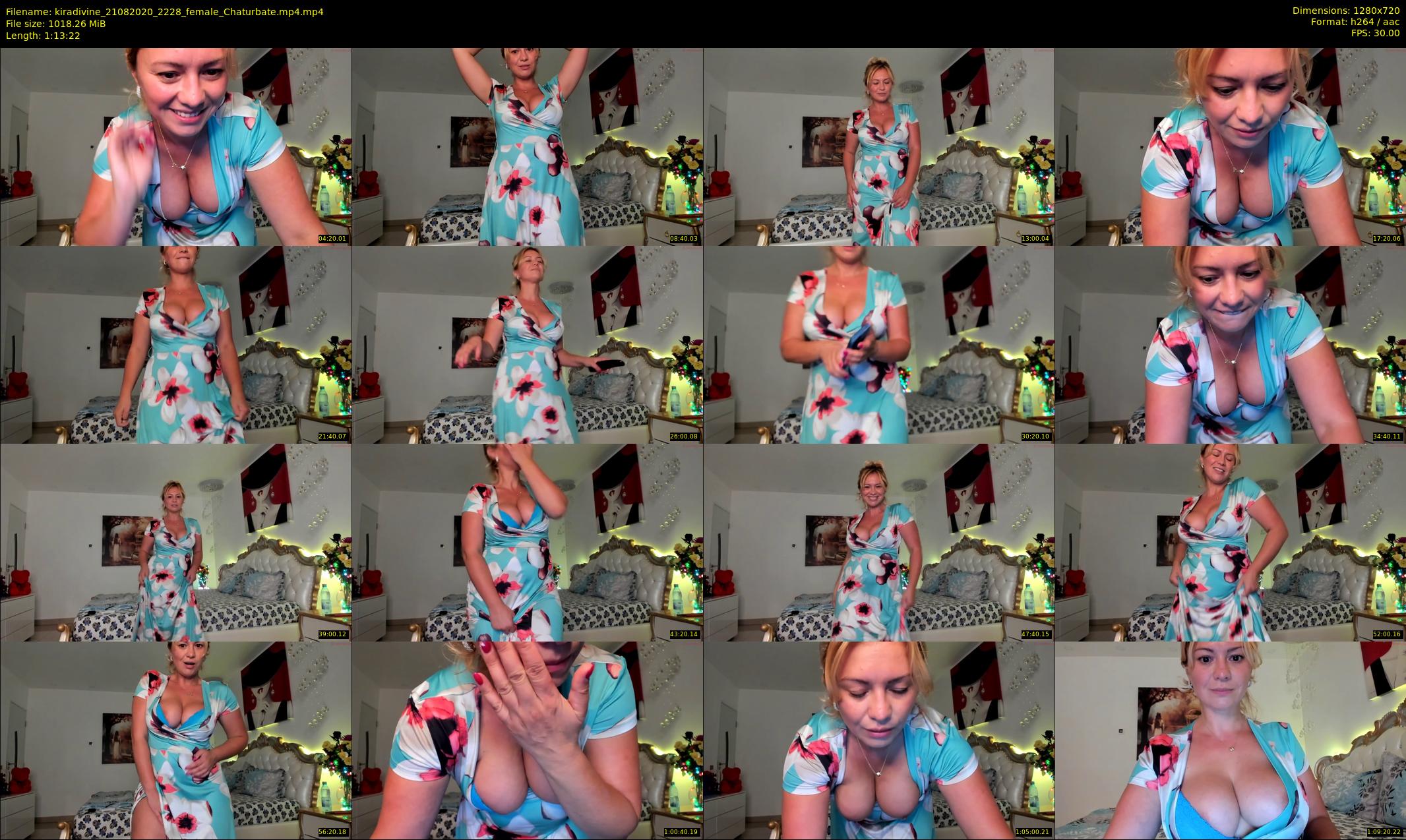 kiradivine — 74 minute Chaturbate female cam show recording, 720p, Aug 21, 2020